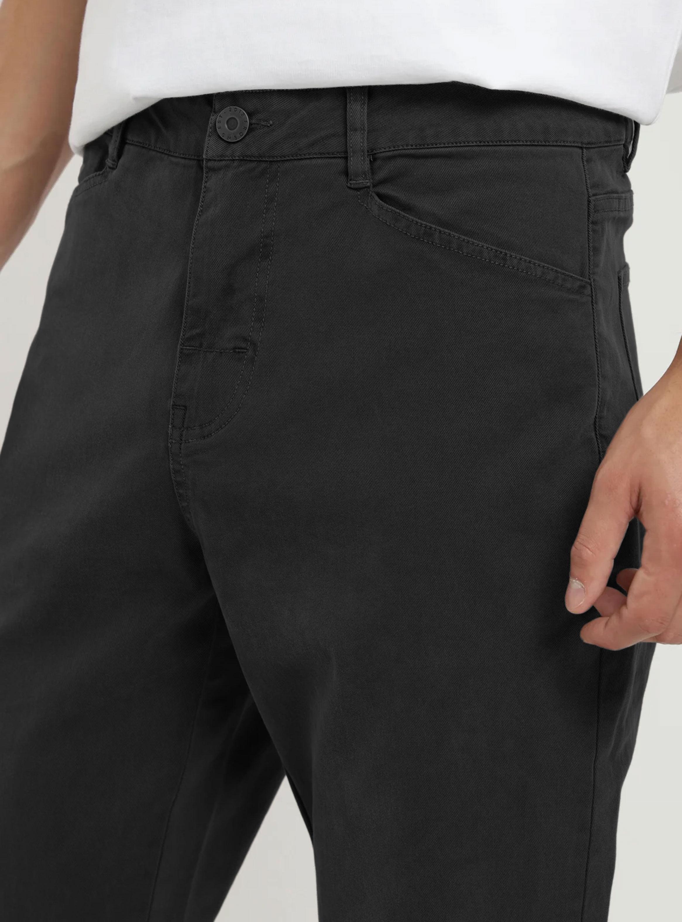 Pantalón Tiro Medio Regular Fit Algodón-2