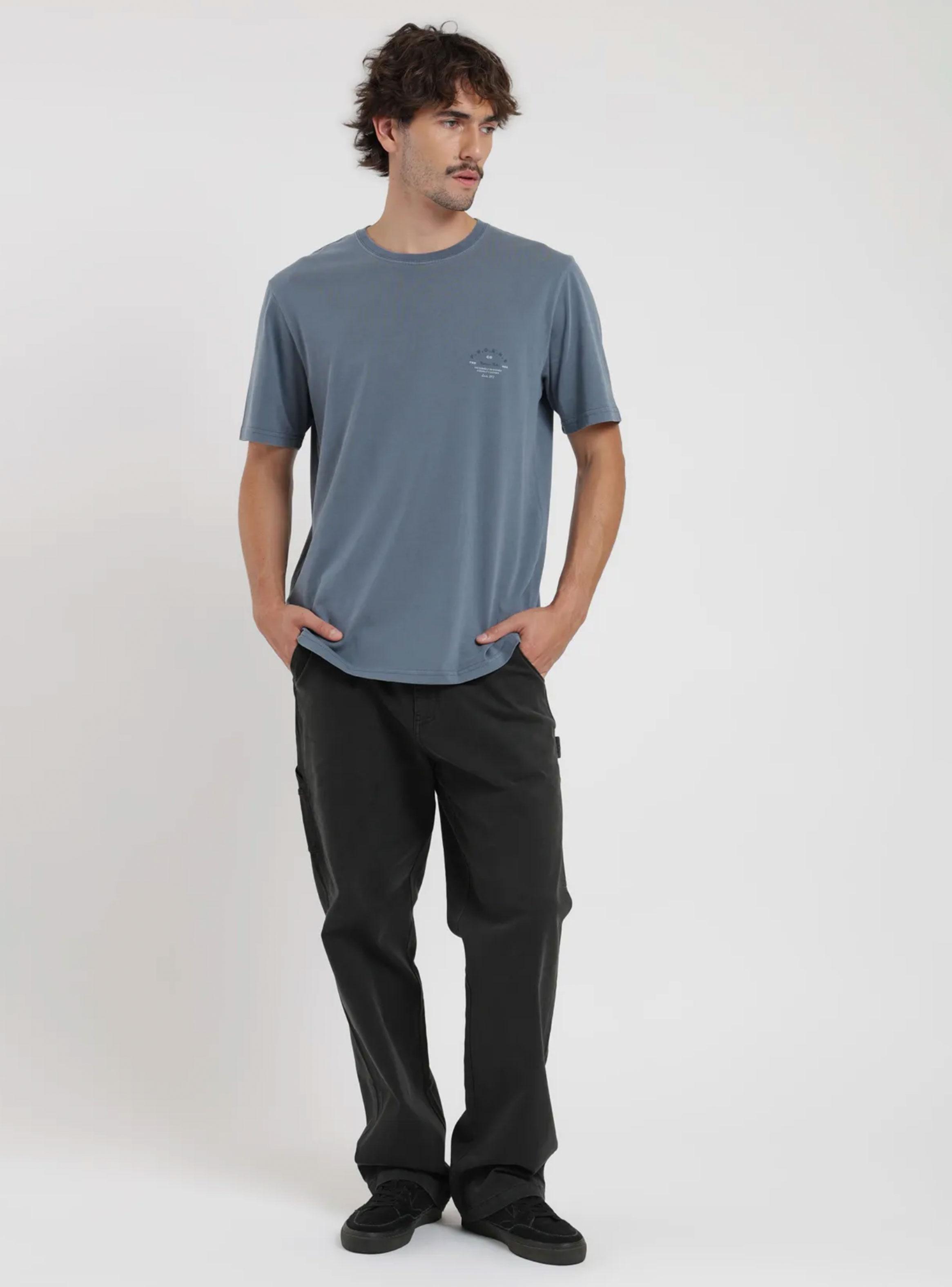 Polera Manga Corta Algodón Orgánico Text-3