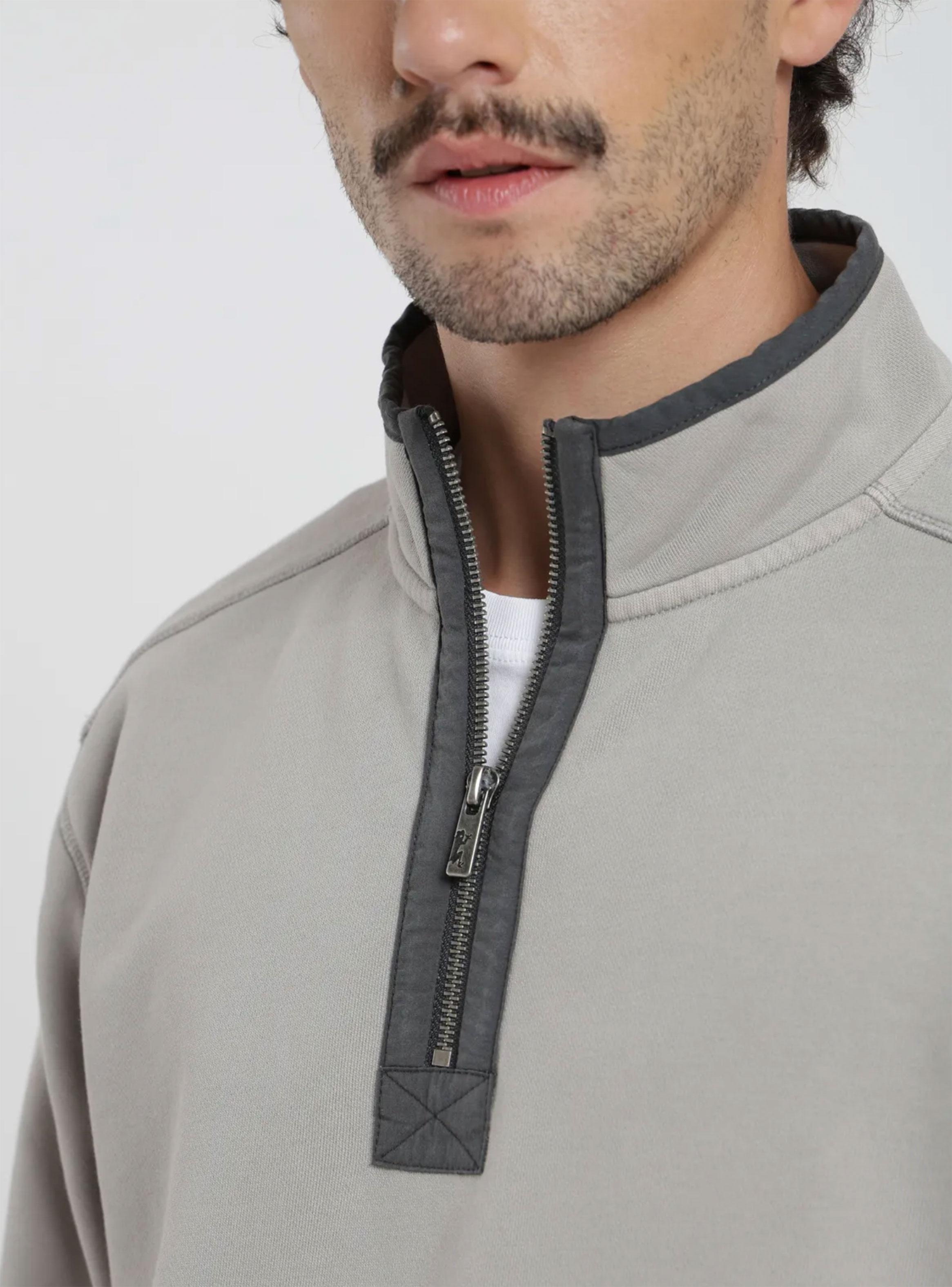 Polerón Cuello Alto Algodón Orgánico Lotus-2