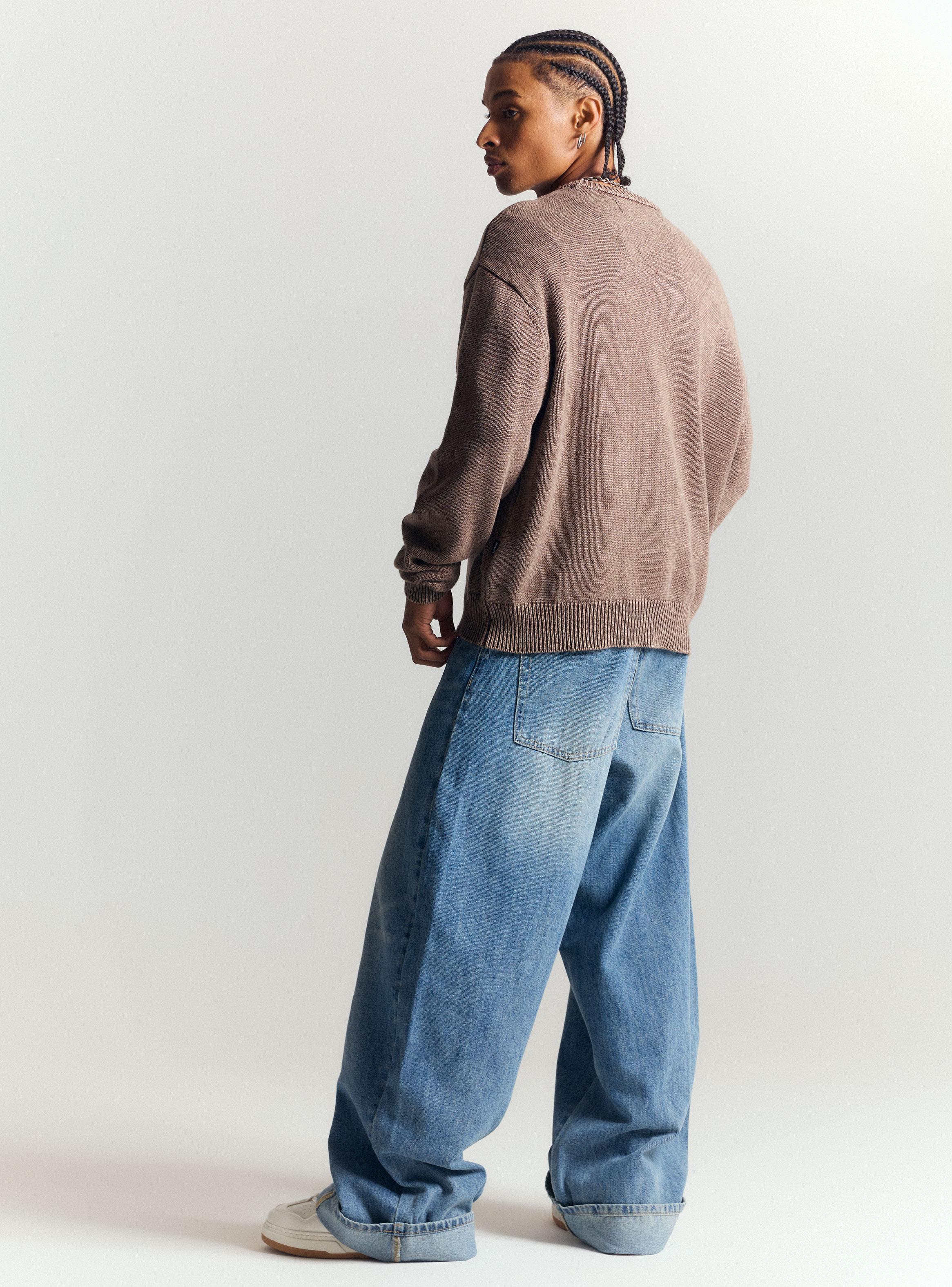 Sweater con Parche Desflecado-5