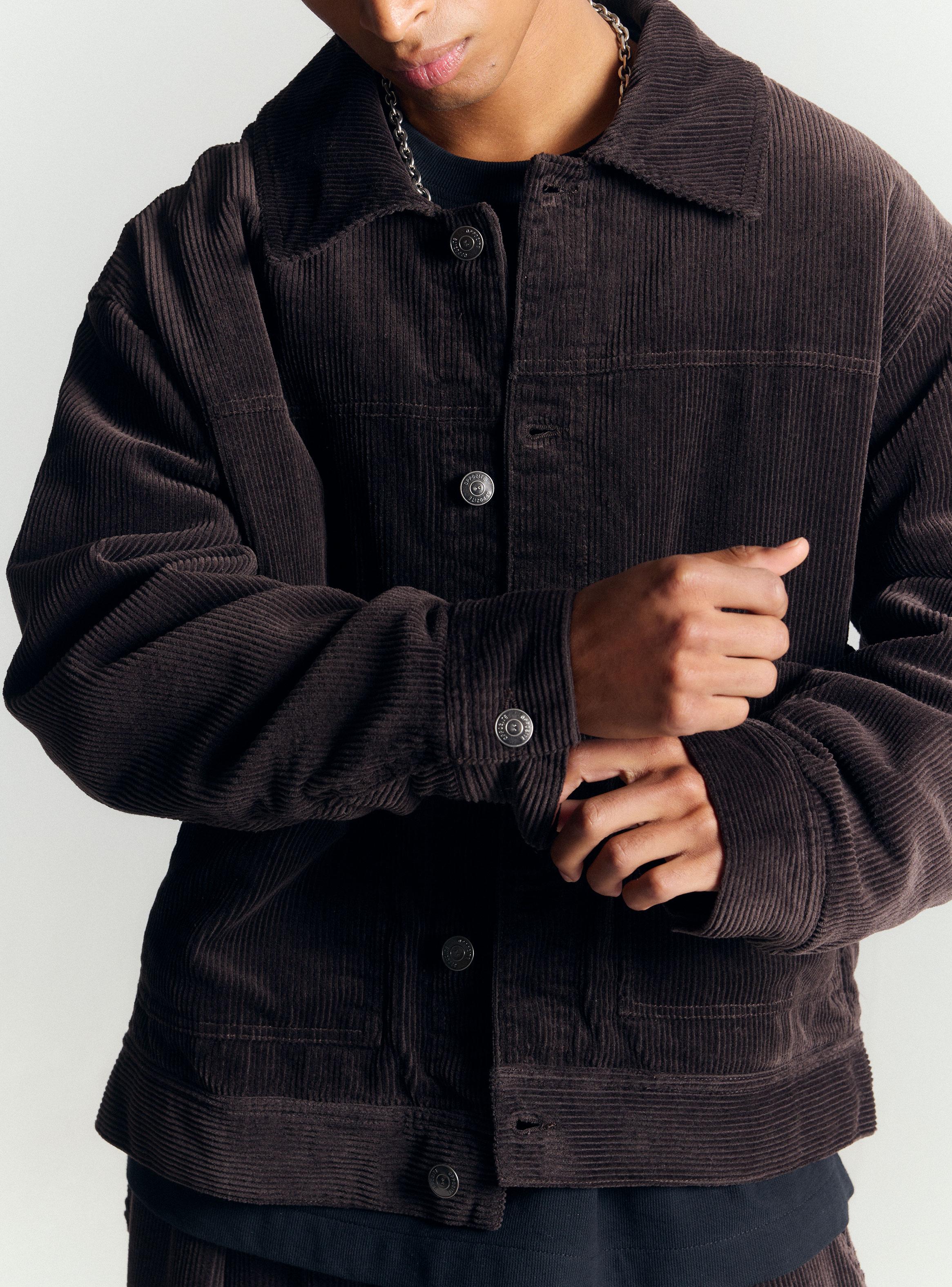 Parka Utilitaria de Cotelé-3