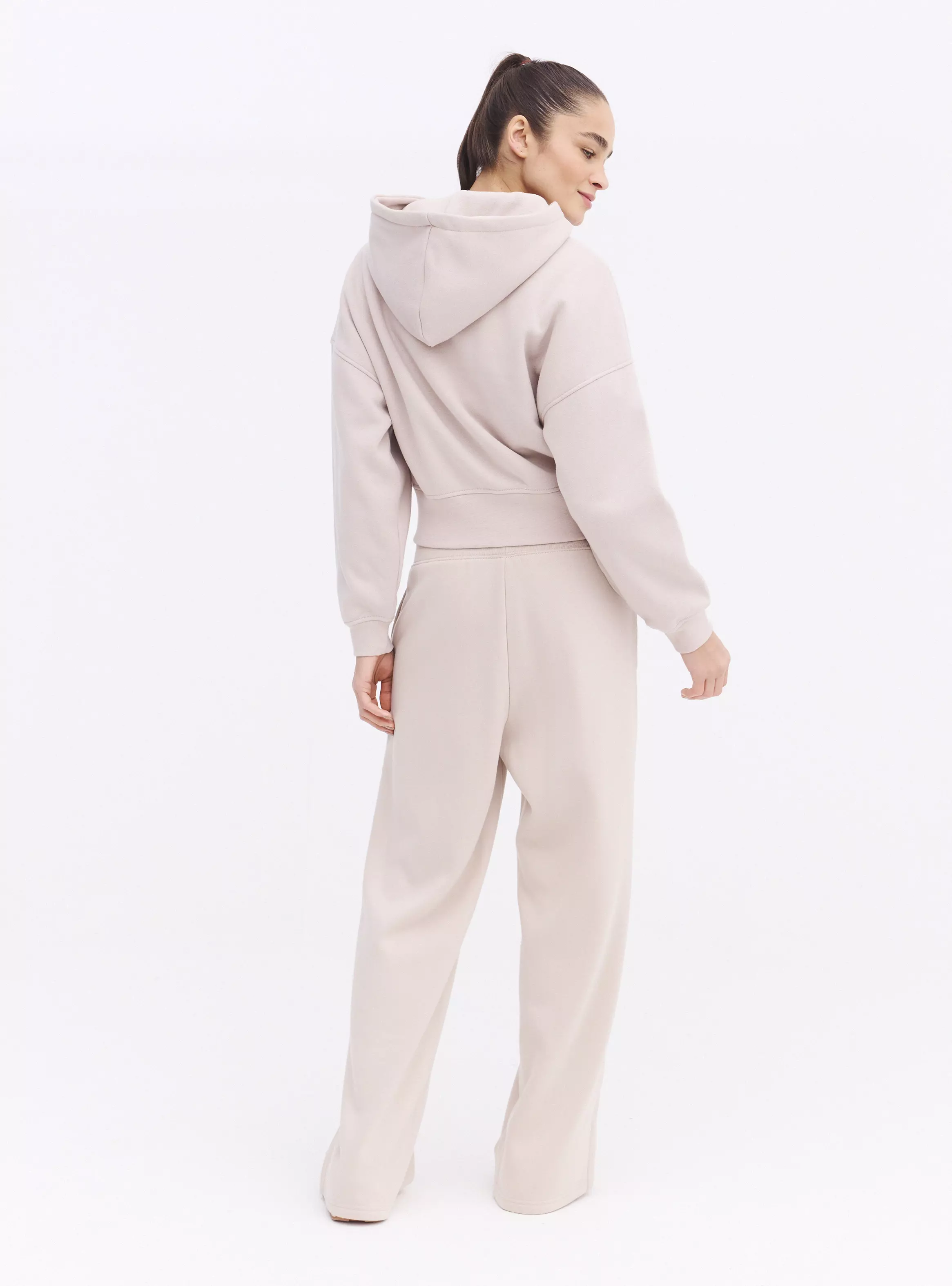 Polerón Crop Hoodie-5