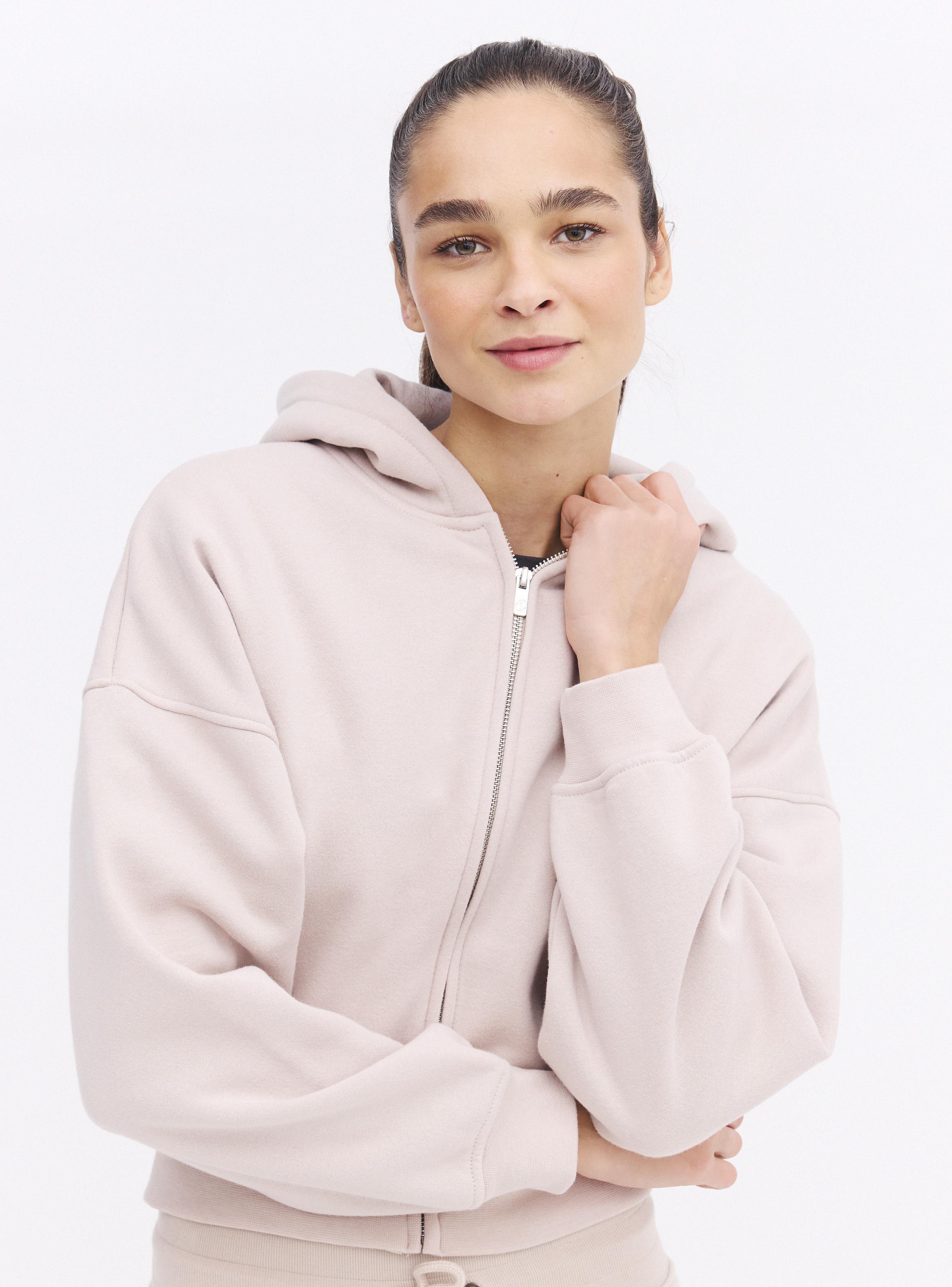 Polerón Crop Hoodie-2