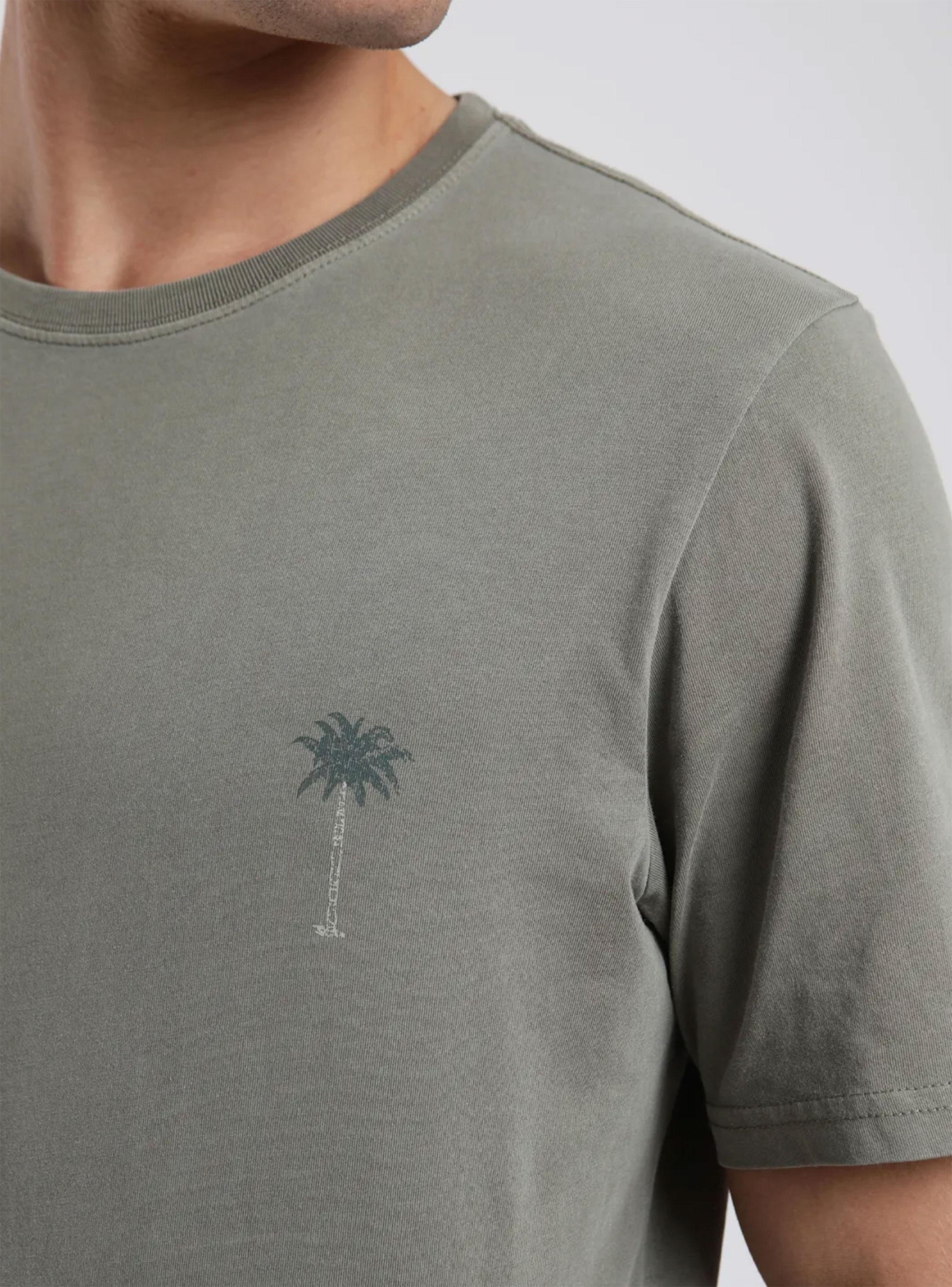 Polera Manga Corta Palmera Print-2