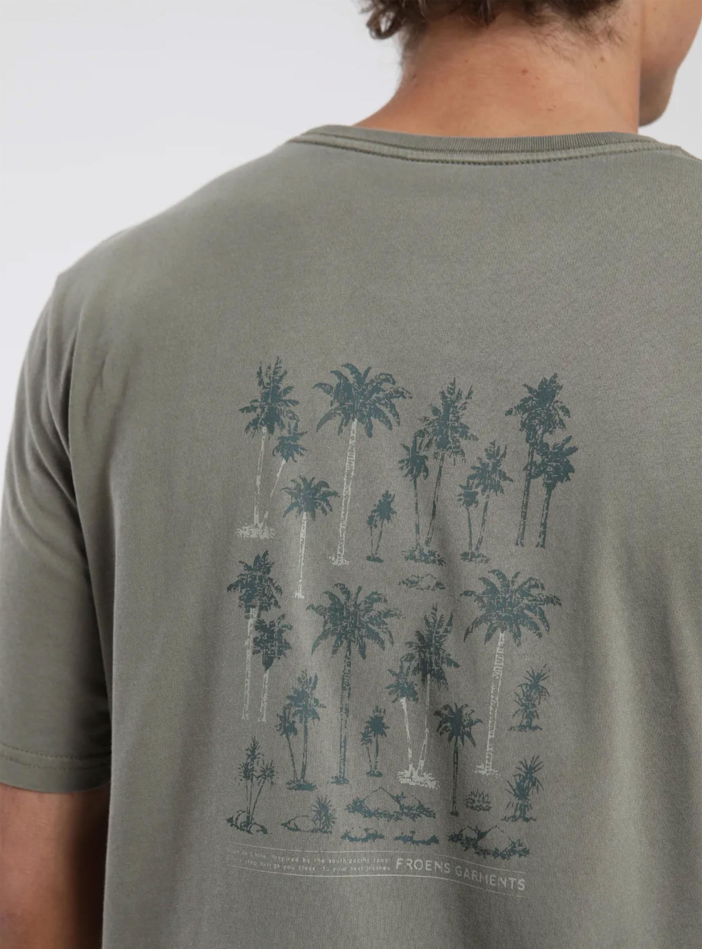 Polera Manga Corta Palmera Print-3