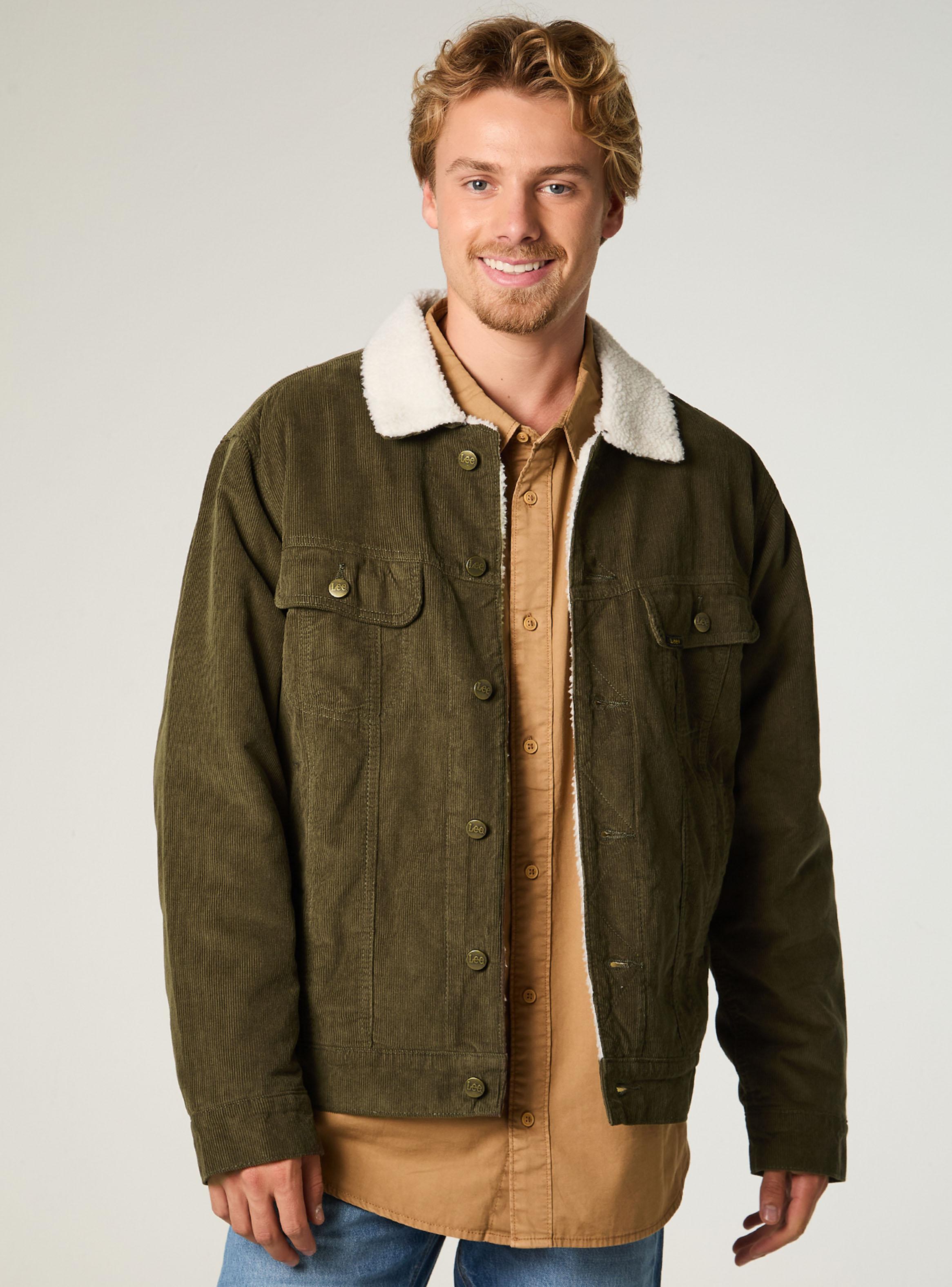 Chaqueta Casual Cotelé Detalle en Cuello-0