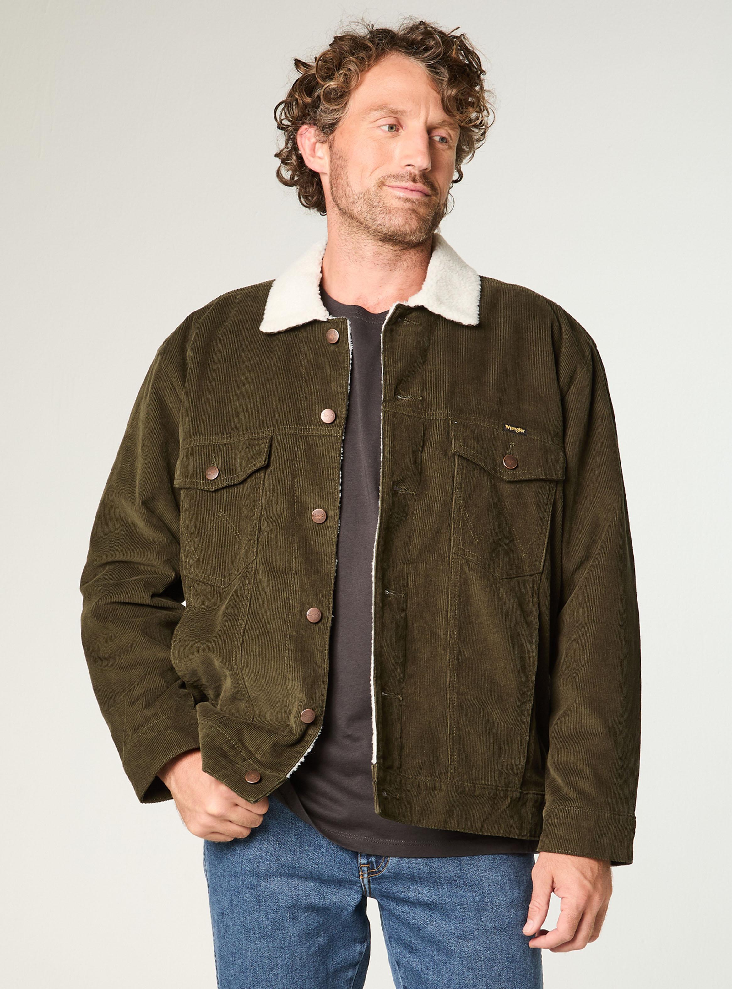 Chaquetas Casual Cotelé Detalle en Cuello-0