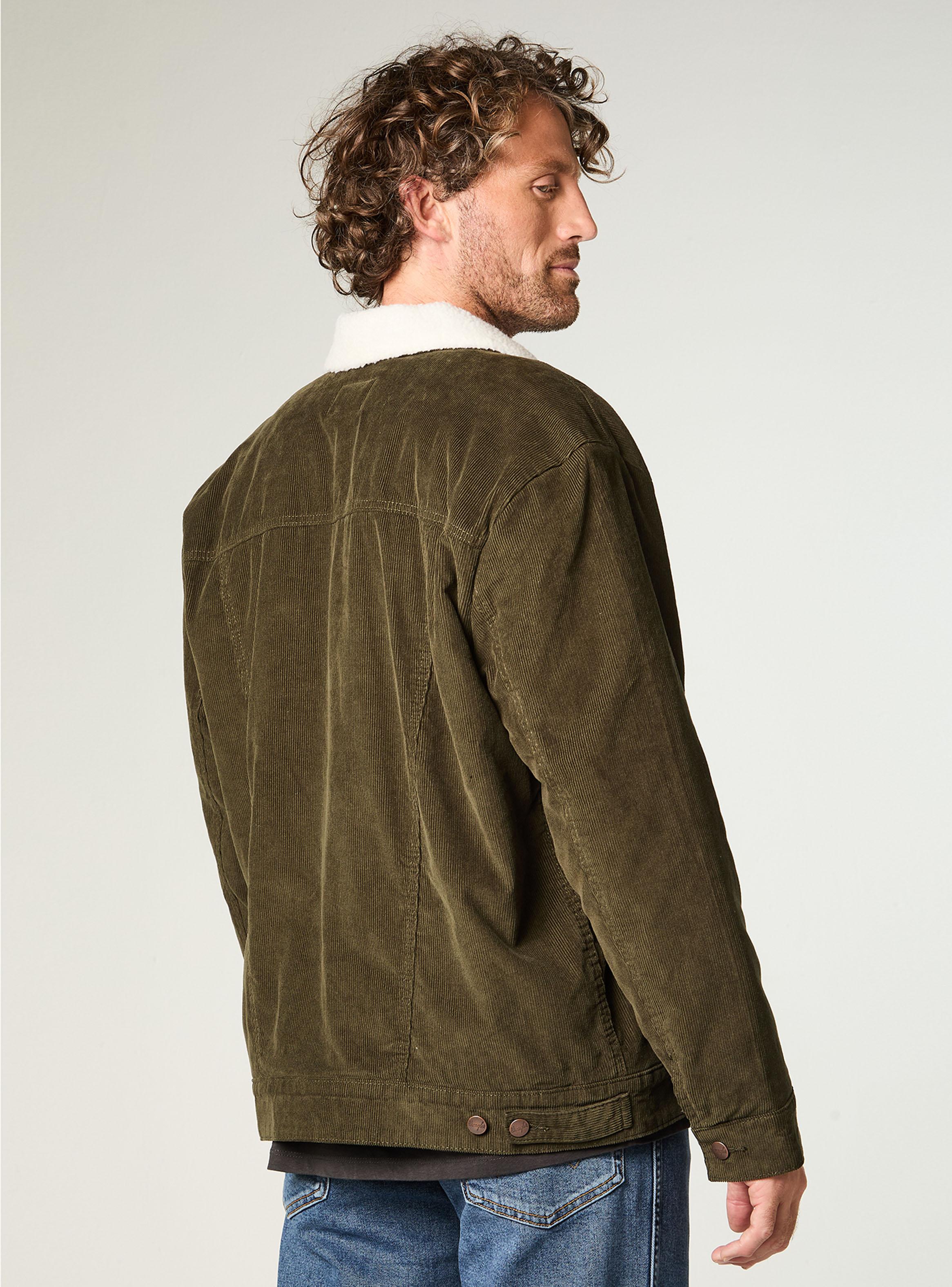 Chaquetas Casual Cotelé Detalle en Cuello-1