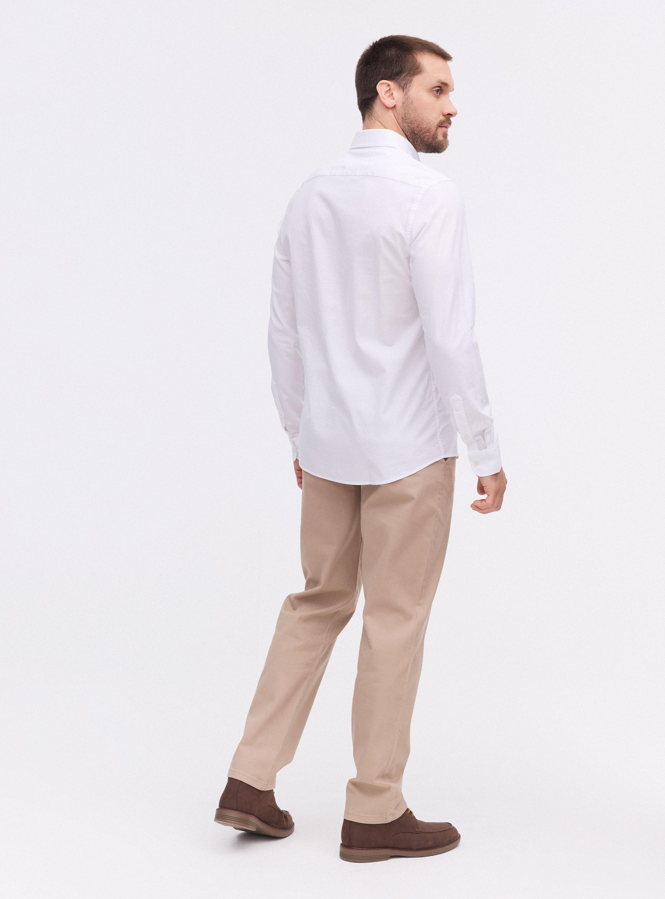 Camisa Manga Larga Cuello Boton Down-5