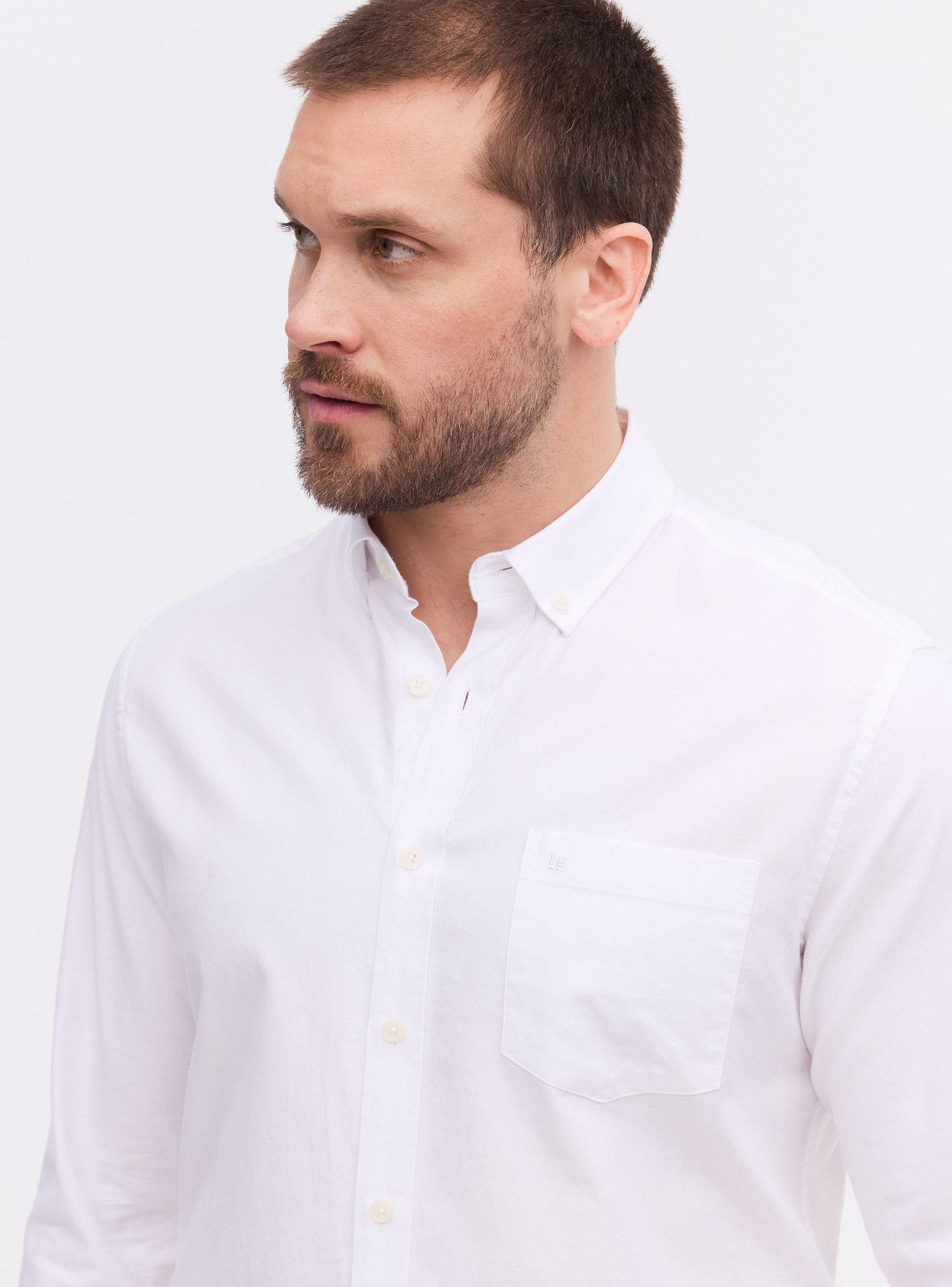 Camisa Manga Larga Cuello Boton Down-2