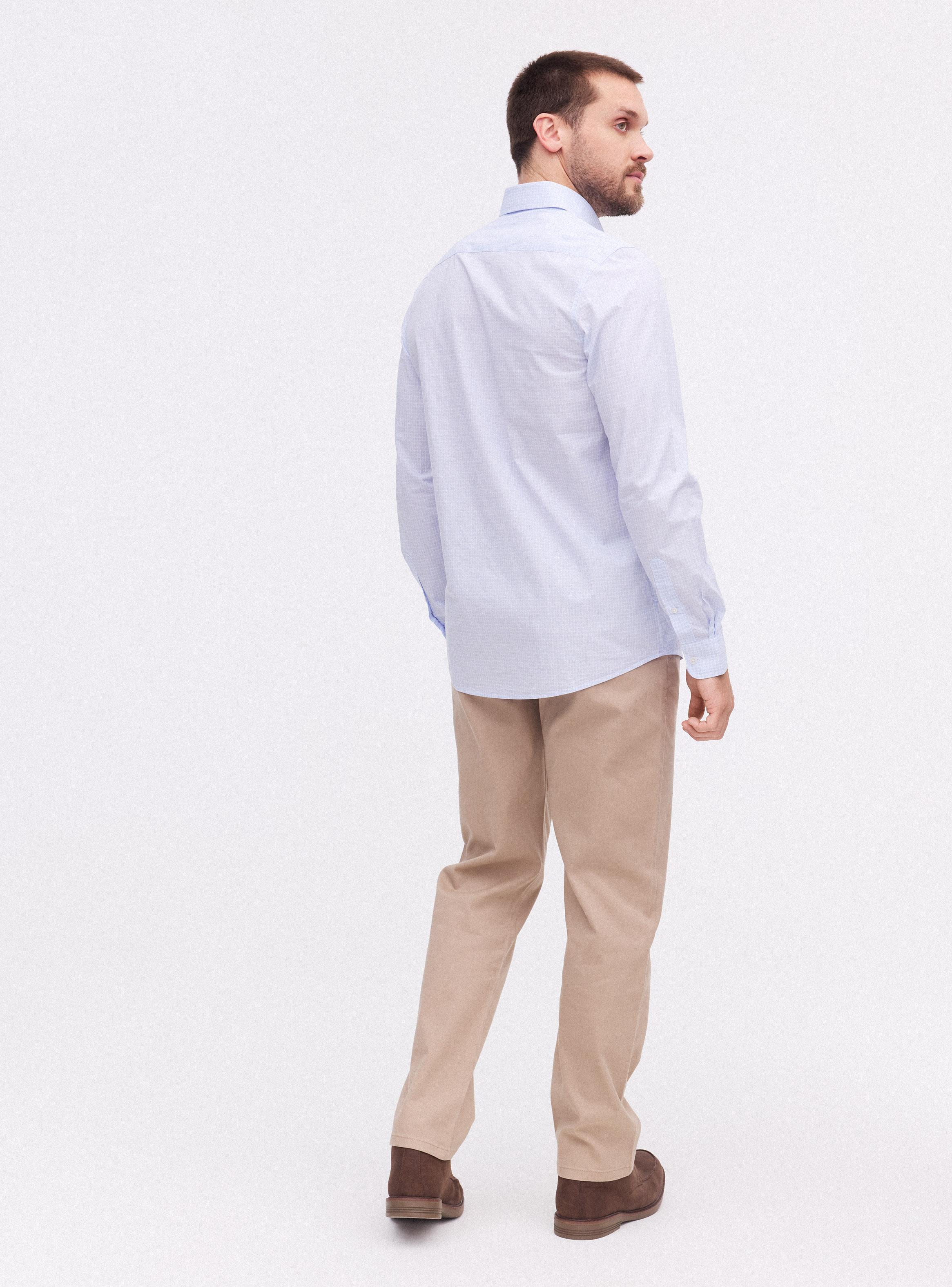 Camisa Manga Larga Poplin Cuadros-5