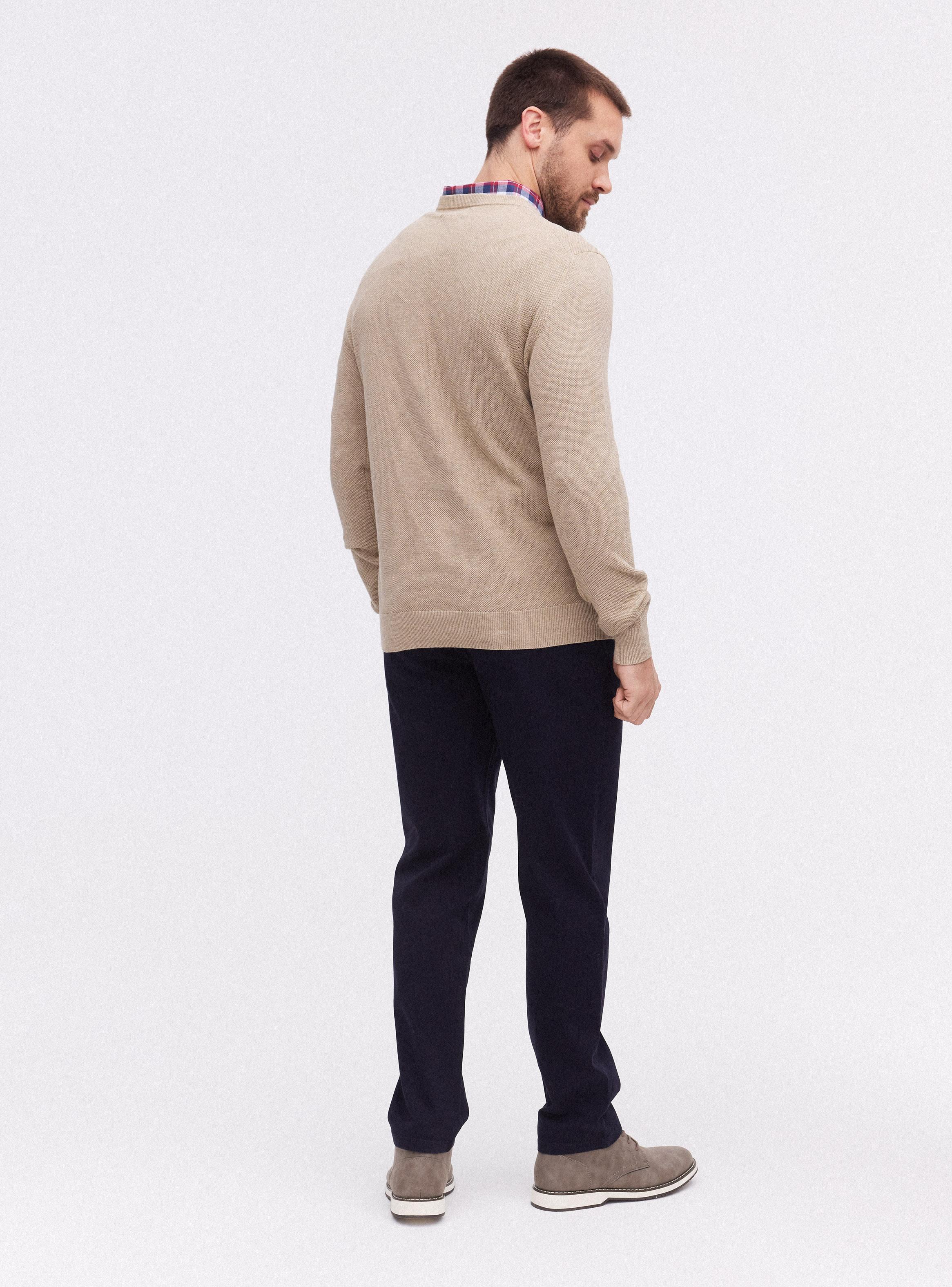 Sweater Algodón Cuello Redondo-5