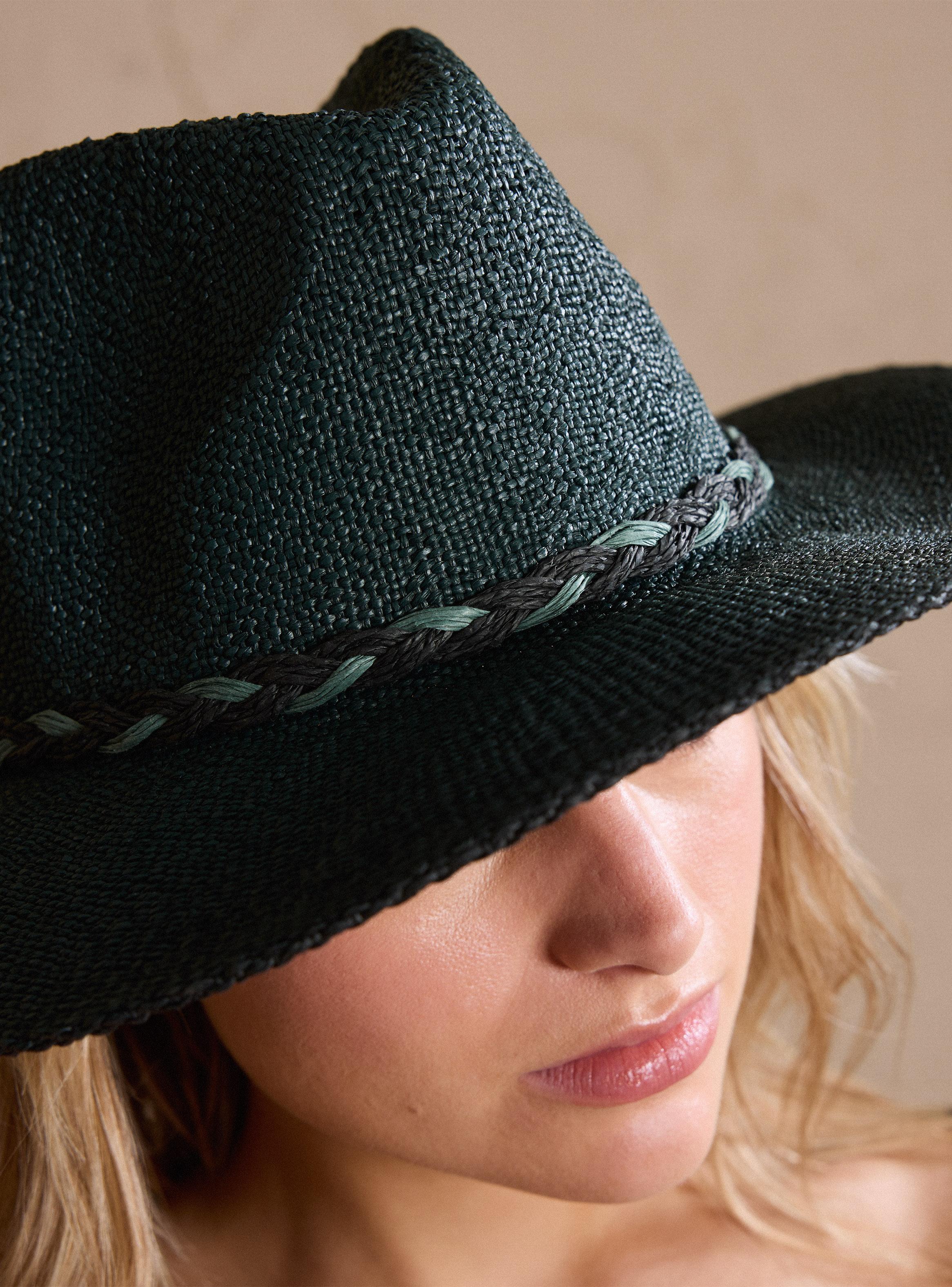 Sombrero Paper Raffia en Degradé-1