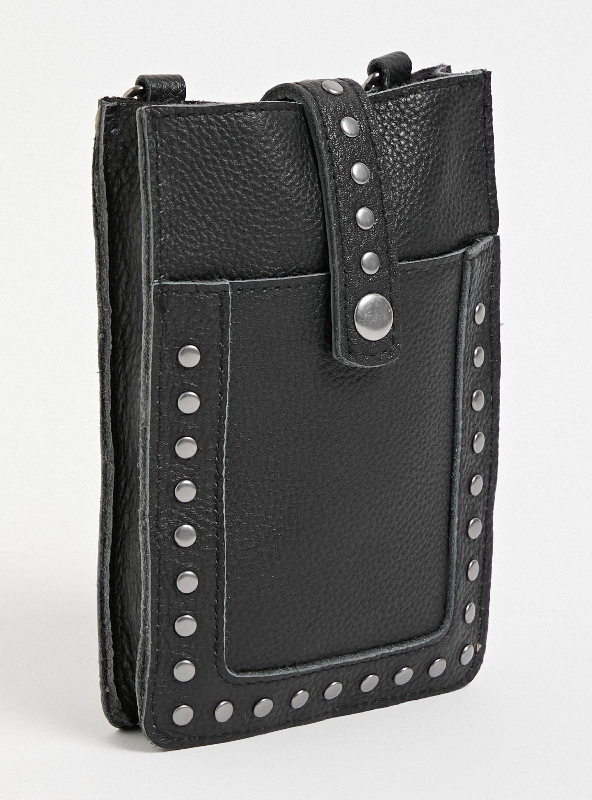 Cartera Porta Celular con Tachas de Cuero-2