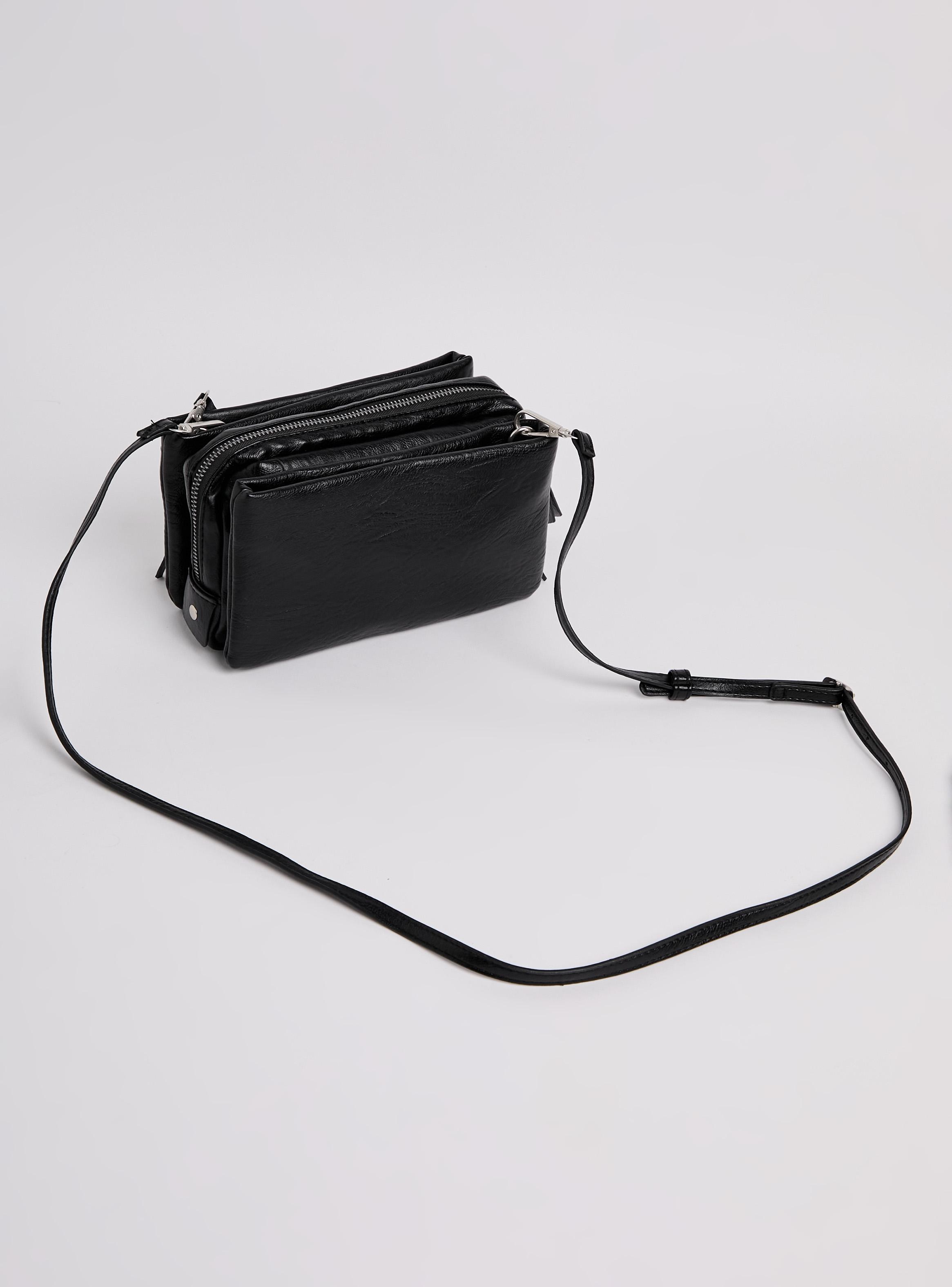 Cartera Rectangular Crossbody de Ecocuero-2