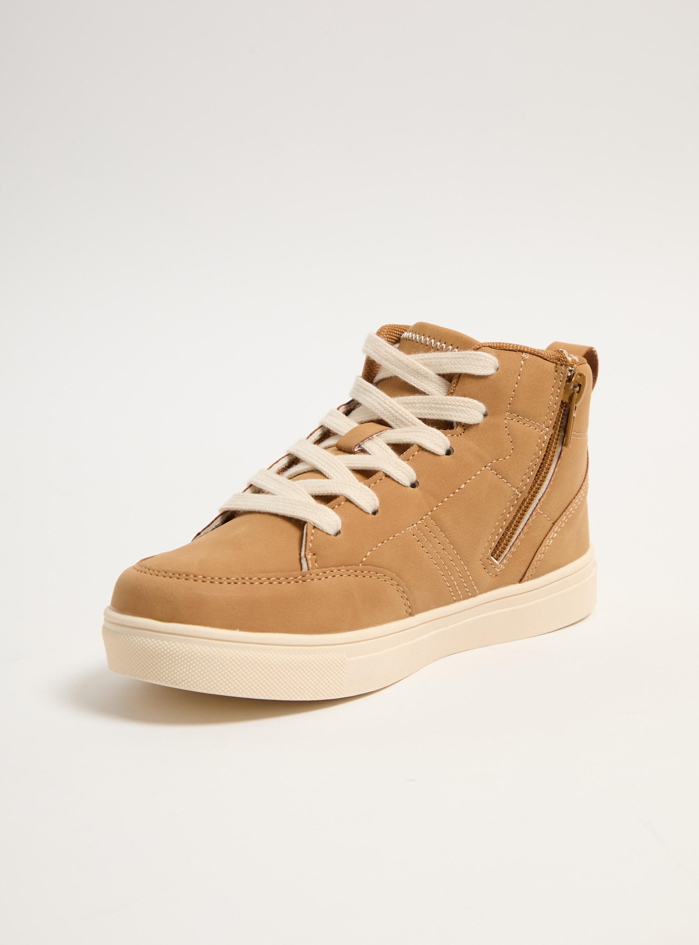 Zapatilla Urbana Cordón Look Cuero Niño-2