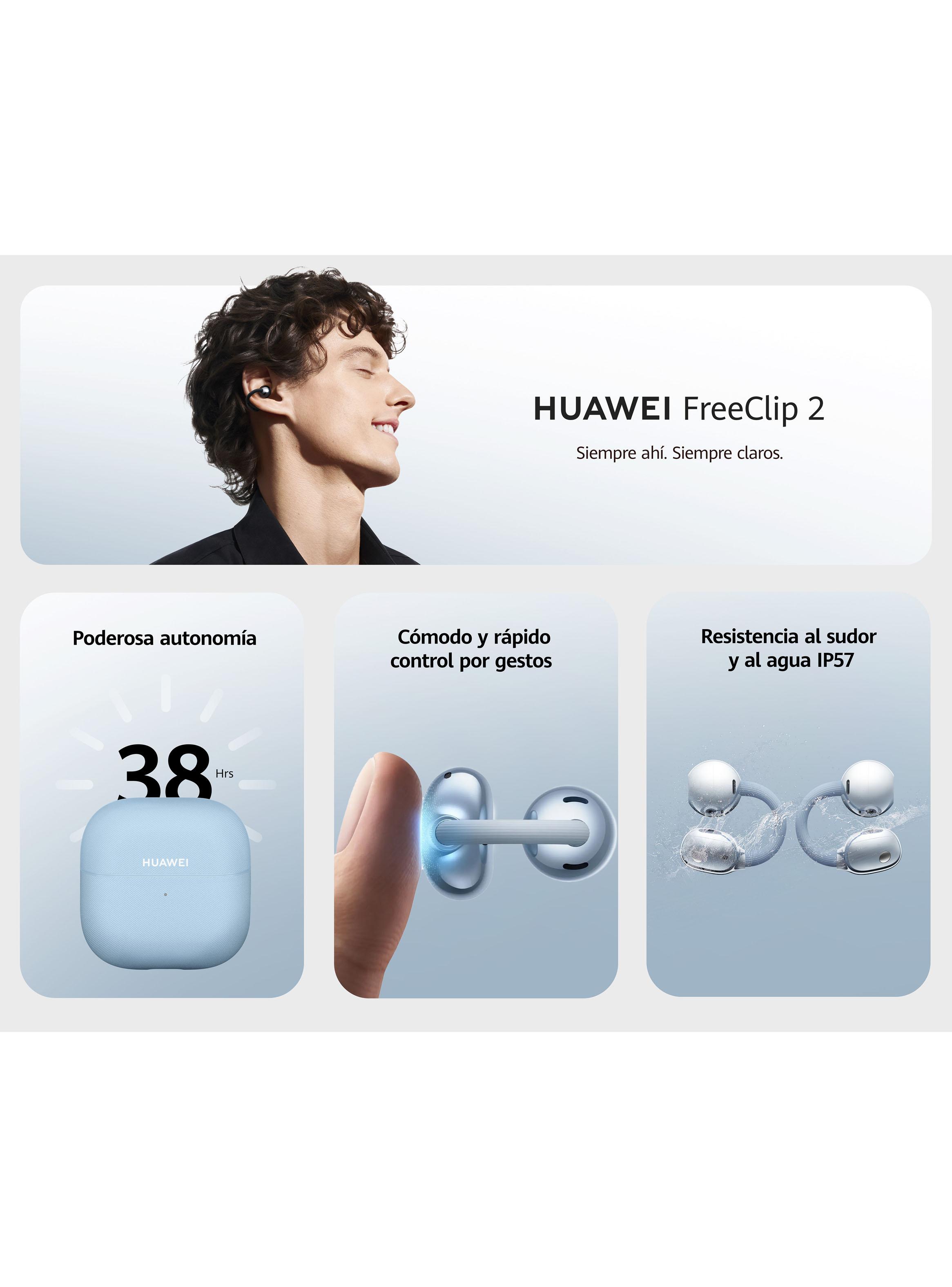 Audífonos Bluetooth Freeclip 2 Azul-4