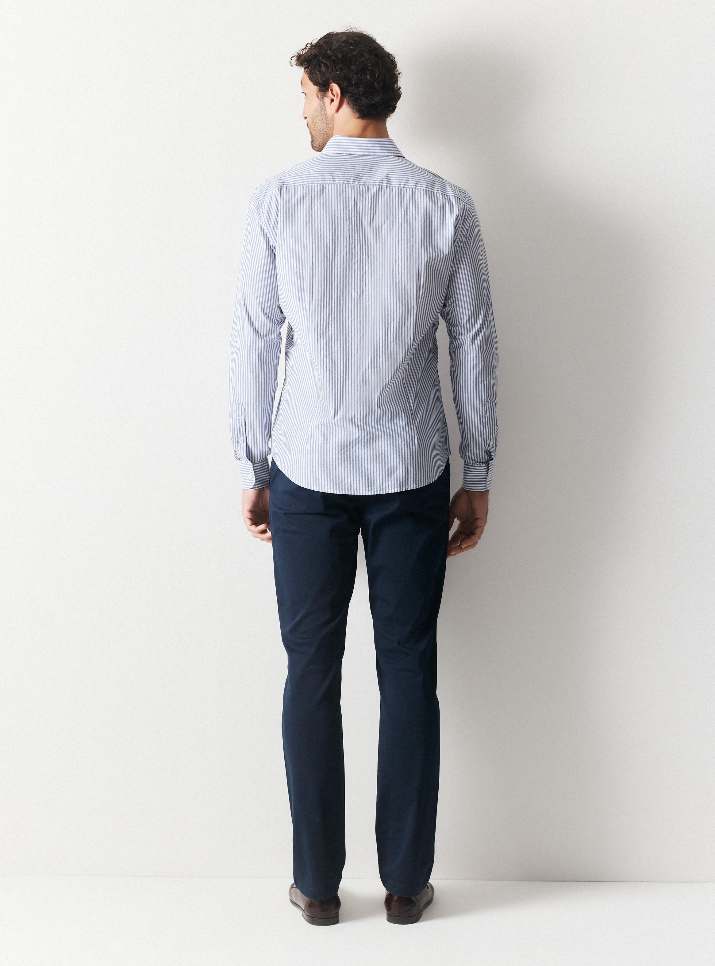 Camisa Popelina Raya Algodón-5