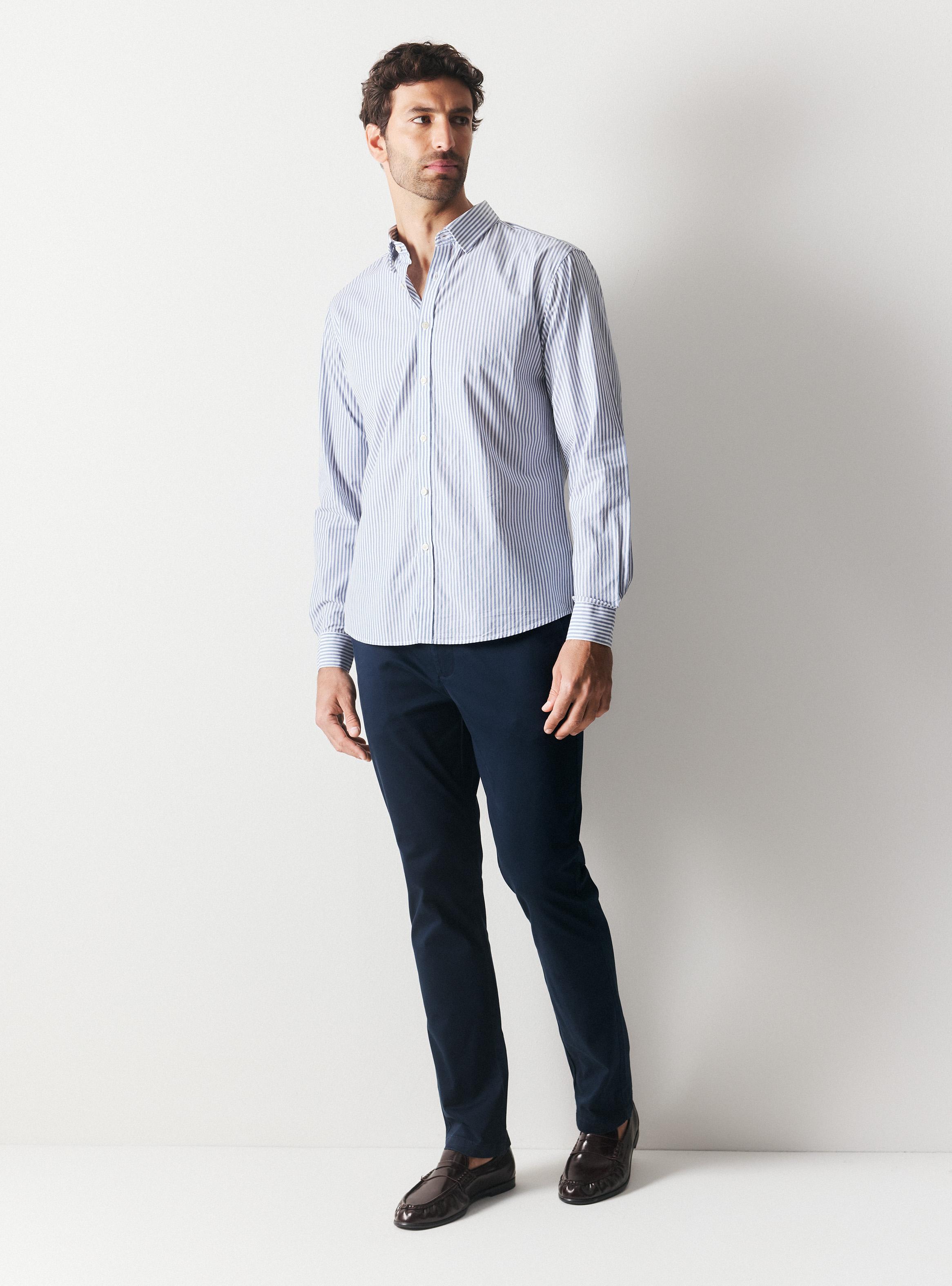 Camisa Popelina Raya Algodón-4