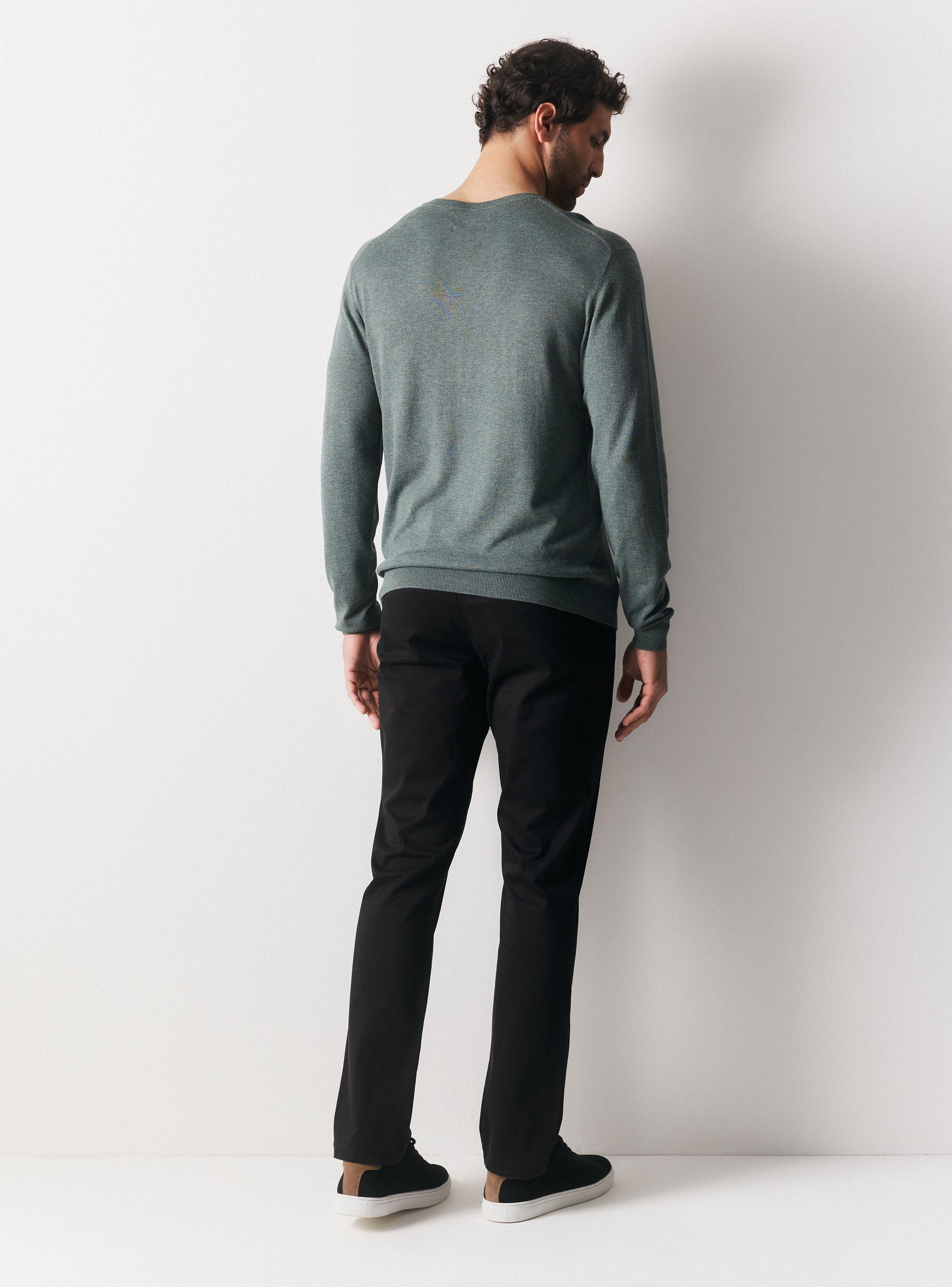 Pantalón Liso Microtwill-5