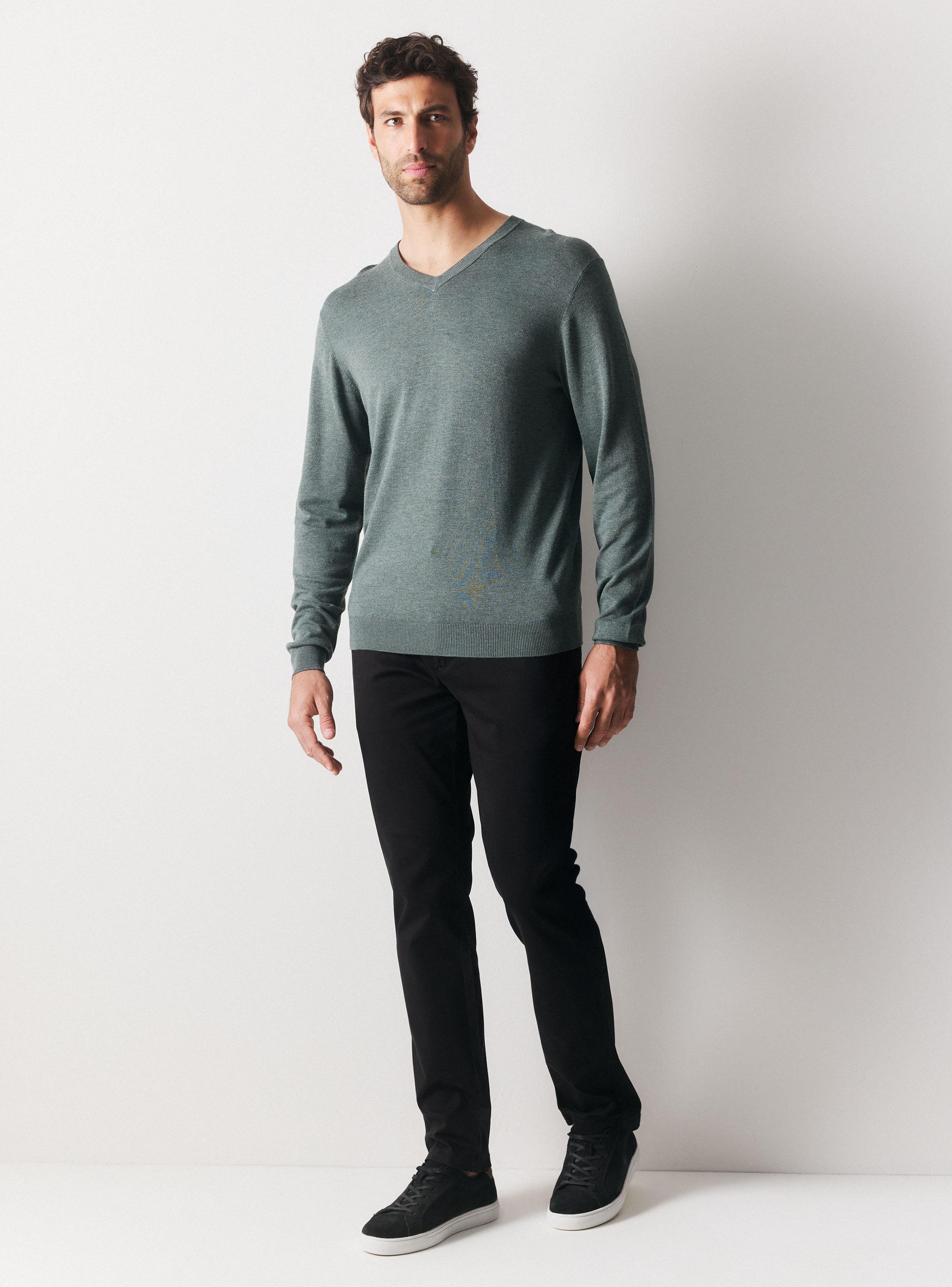 Pantalón Liso Microtwill-4