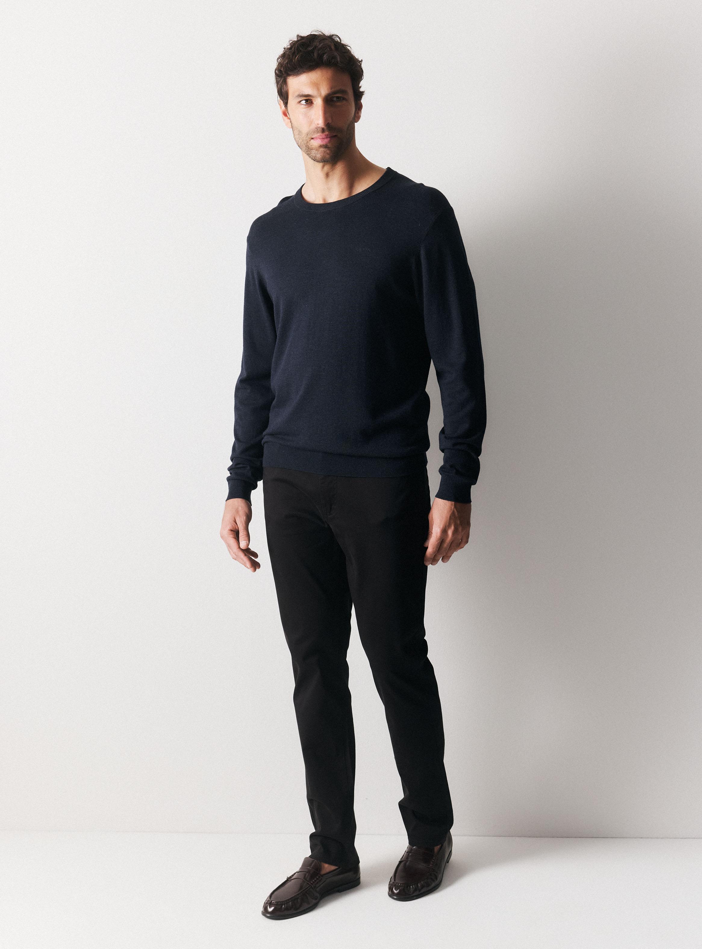 Pantalón Algodón Liso Microtwill-4
