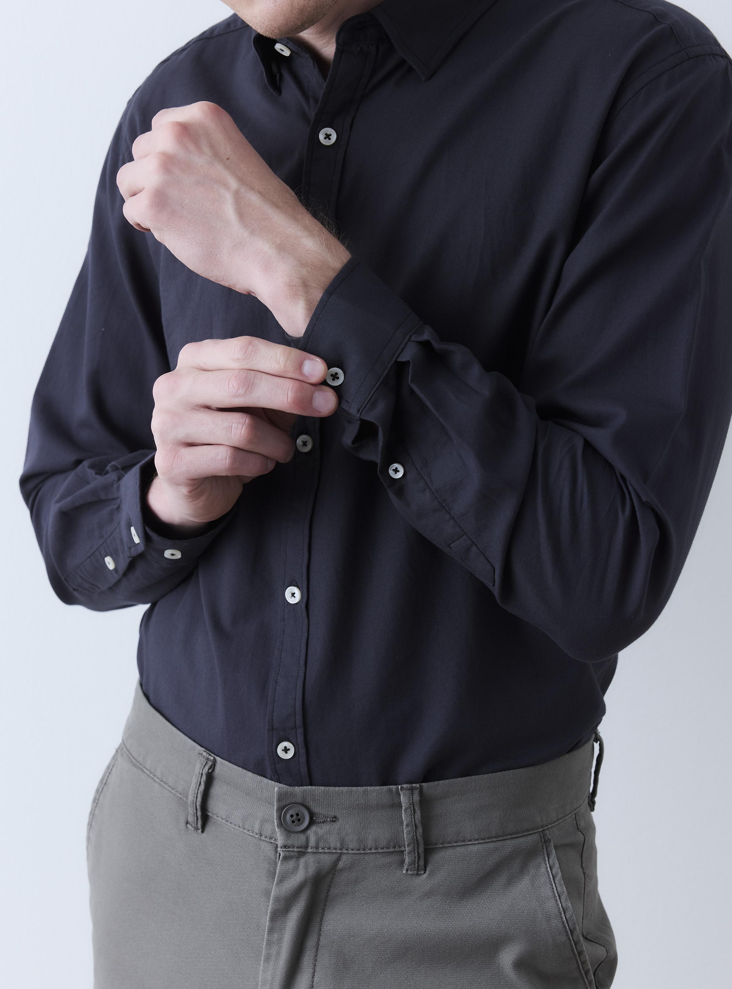 Camisa Semi Oxford Colores Lisos-3