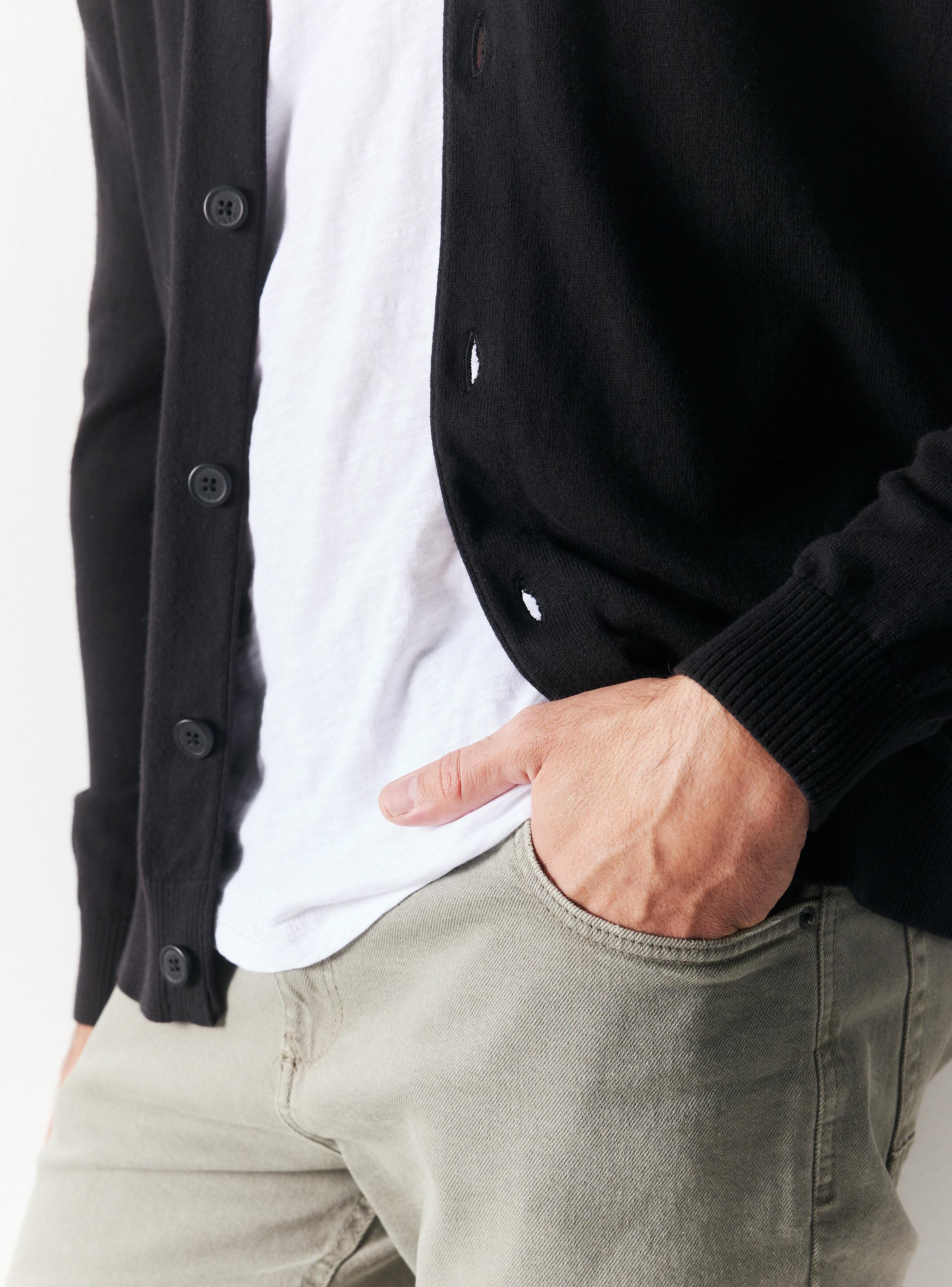 Sweater Cardigan Liso-3