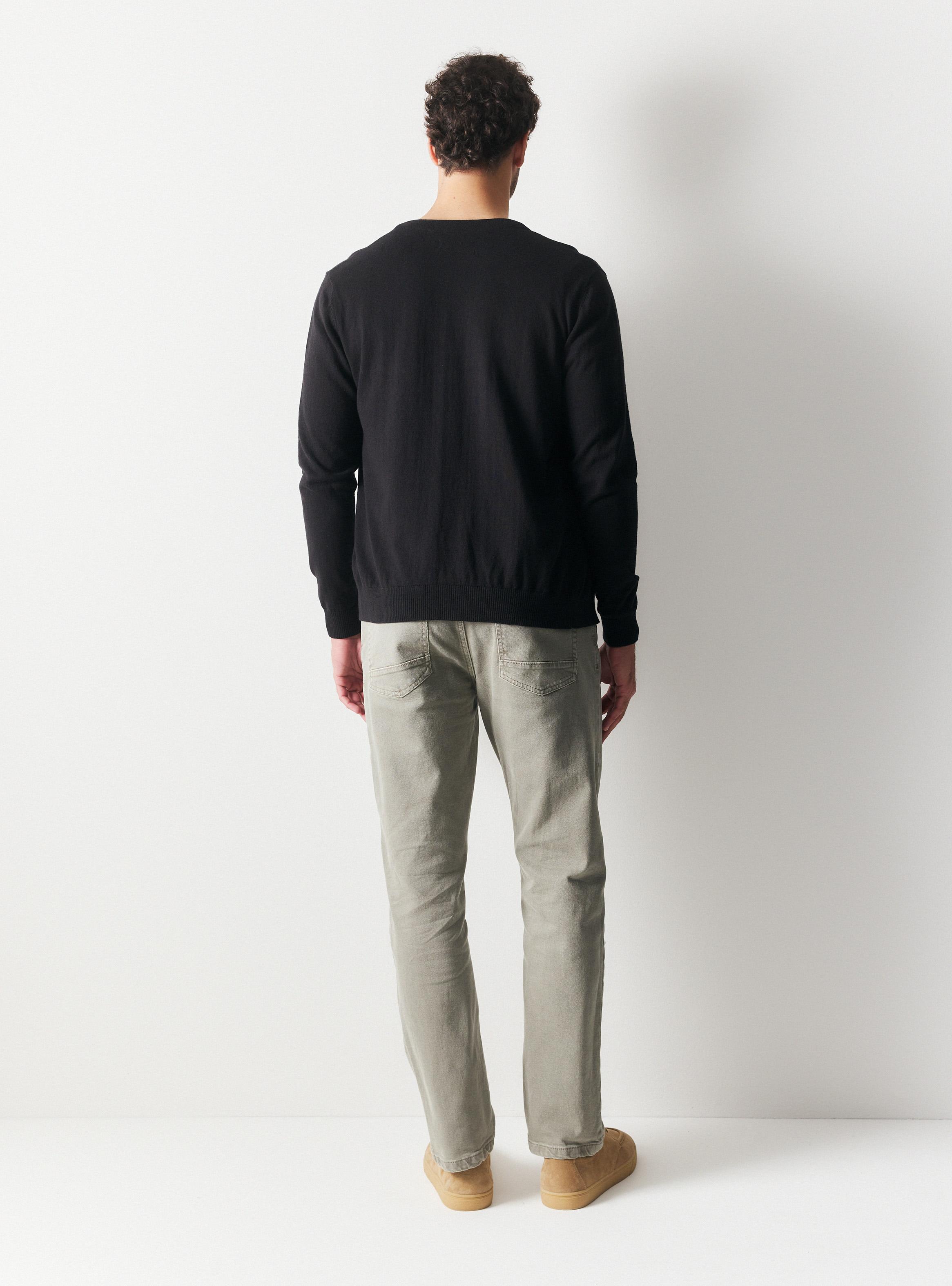 Sweater Cardigan Liso-5