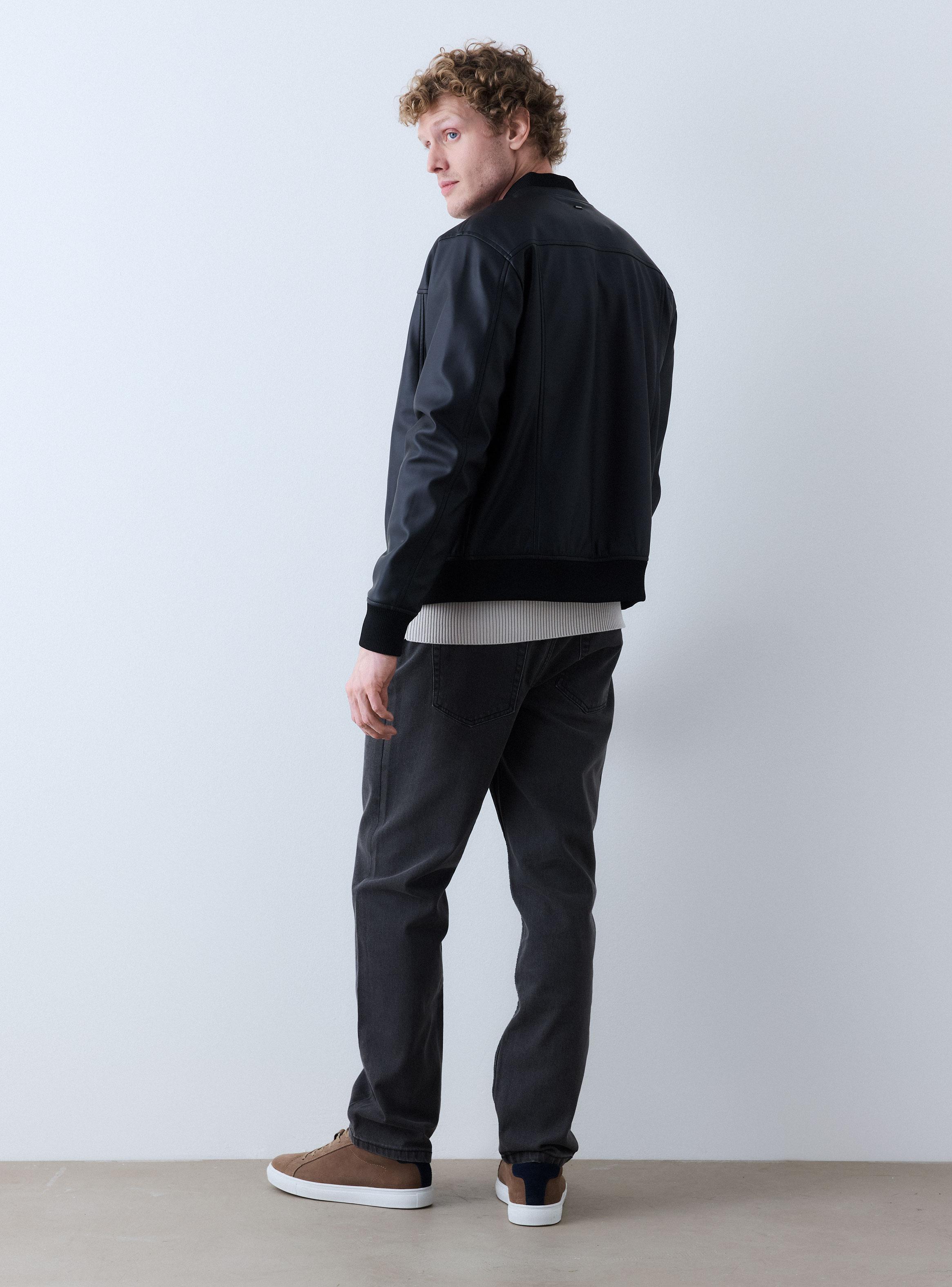 Chaqueta Cuello Bomber-5