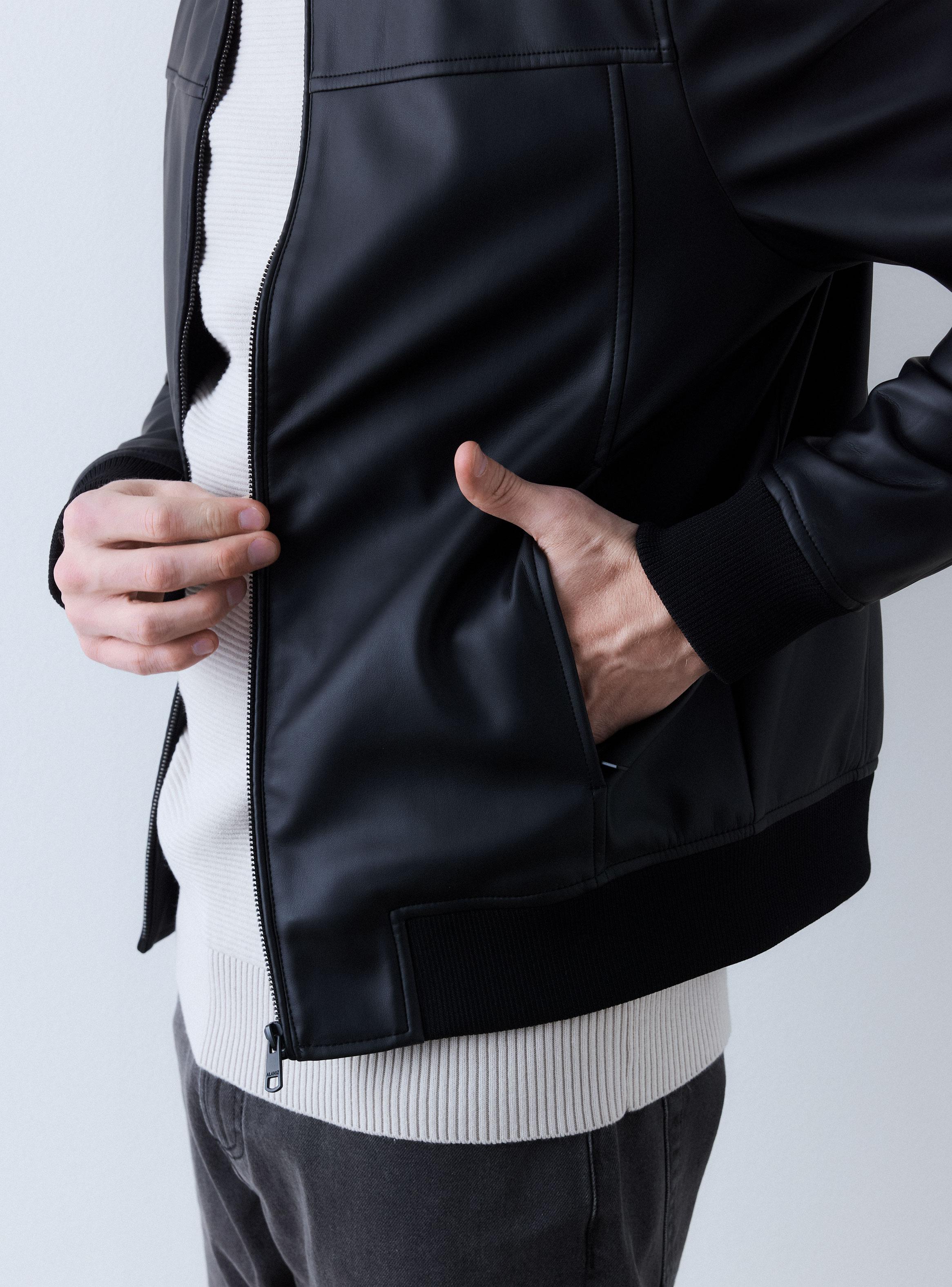 Chaqueta Cuello Bomber-3