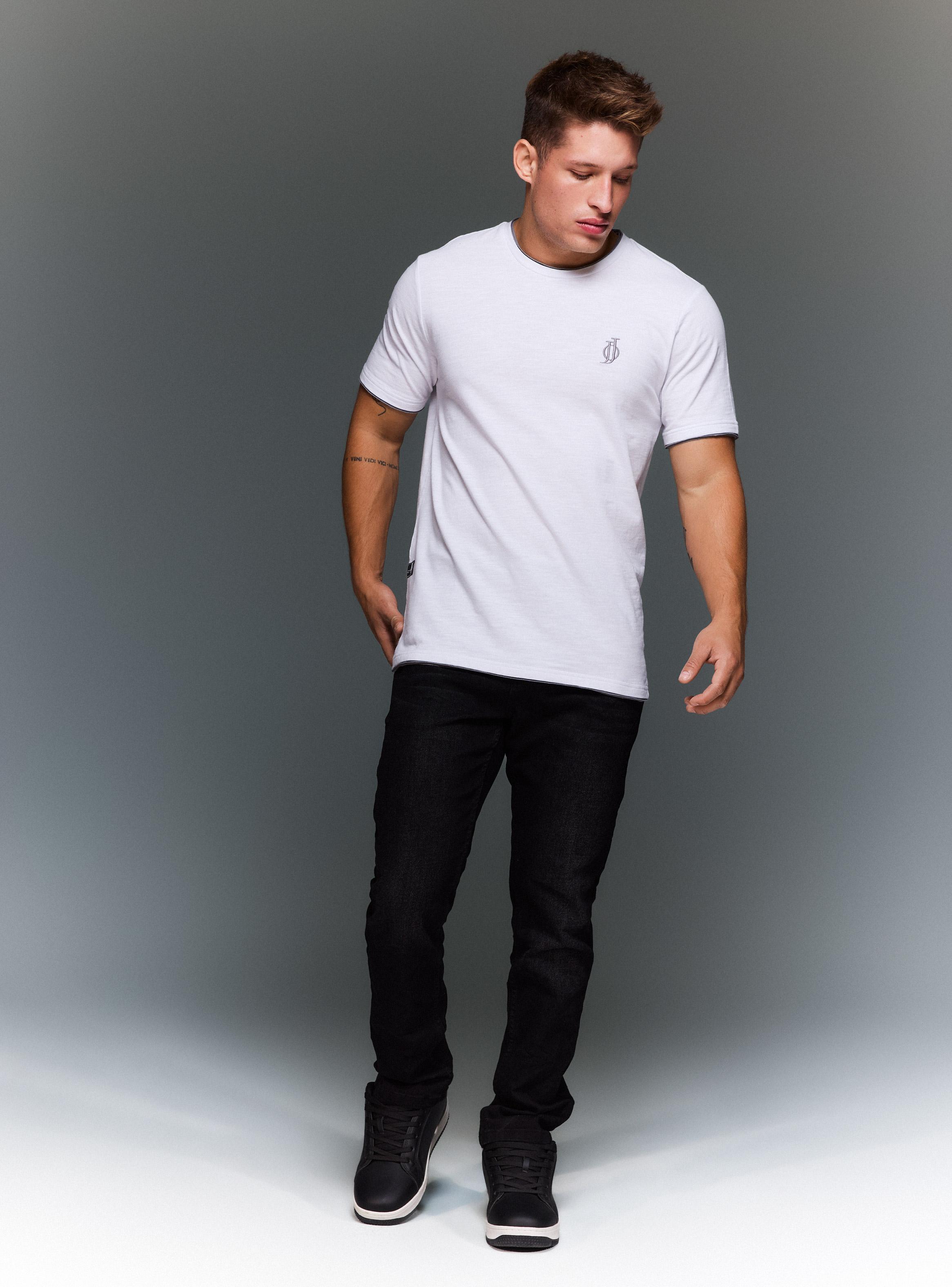 Jeans Skinny Look Resinado-4