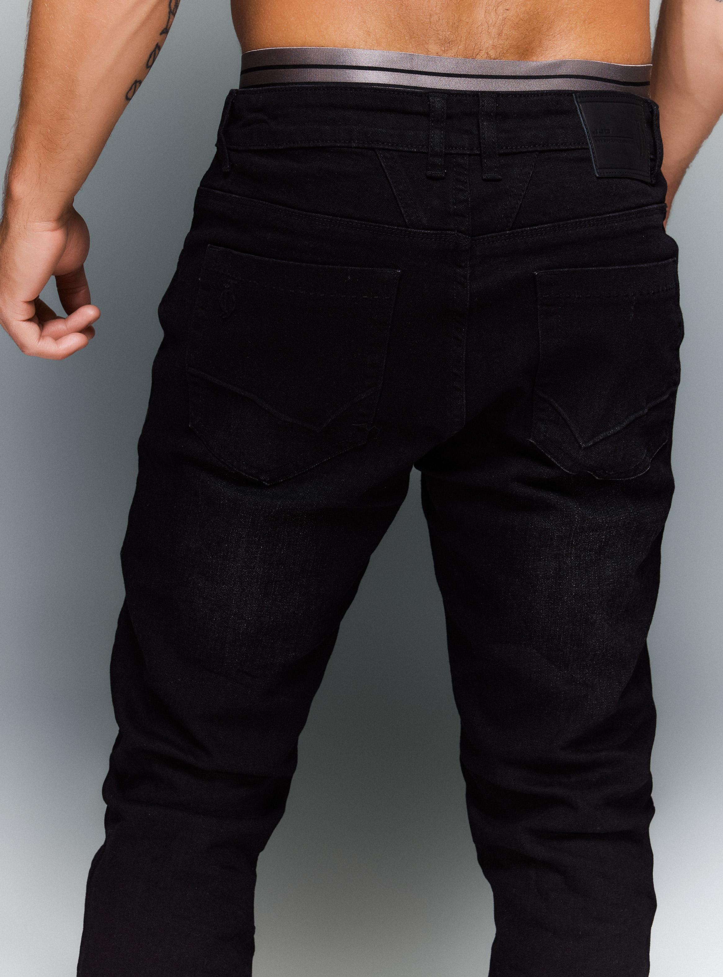 Jeans Skinny Look Resinado-3