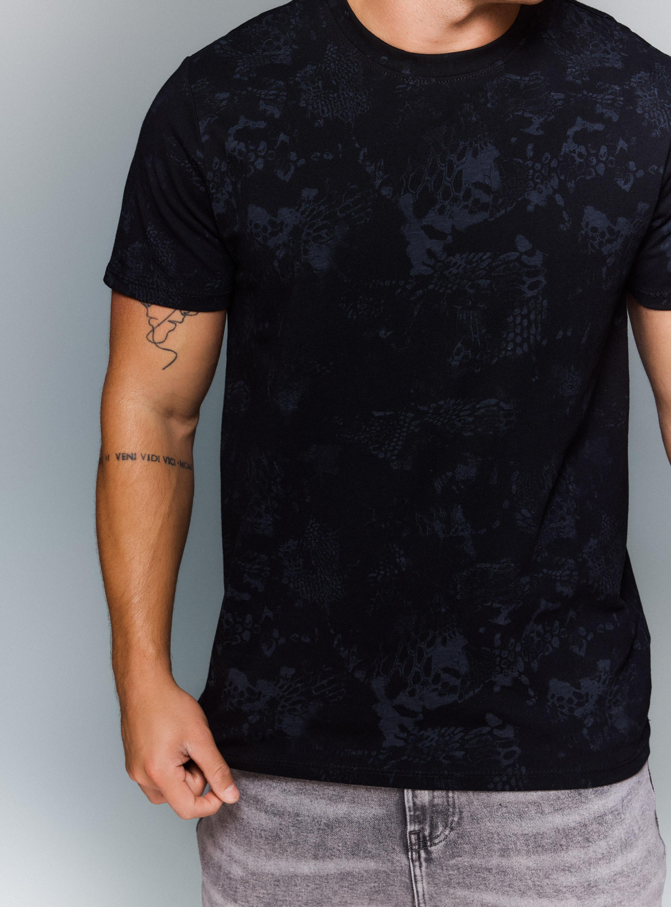 Polera Estampada Bicolor-3