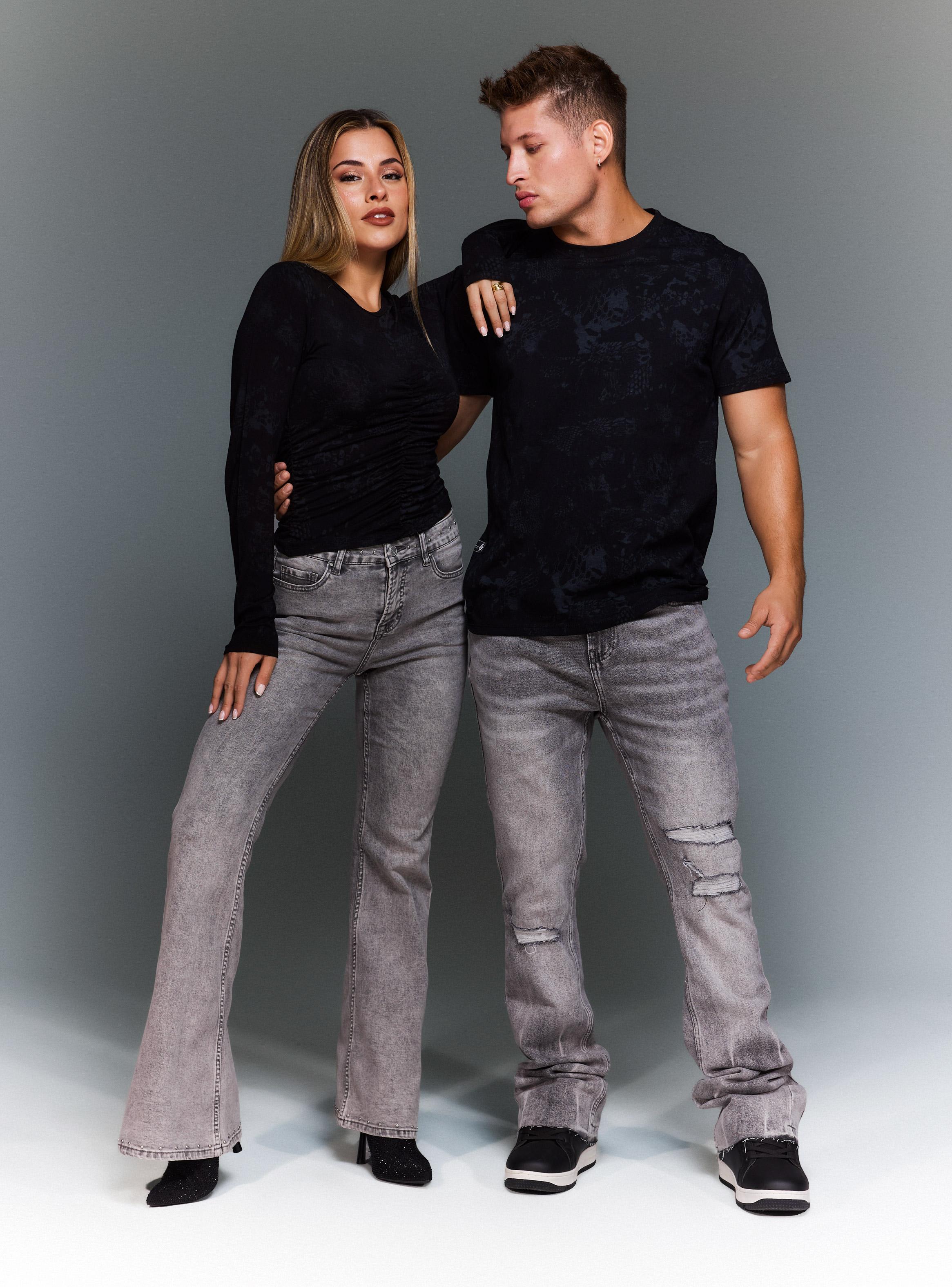 Polera Estampada Bicolor-4