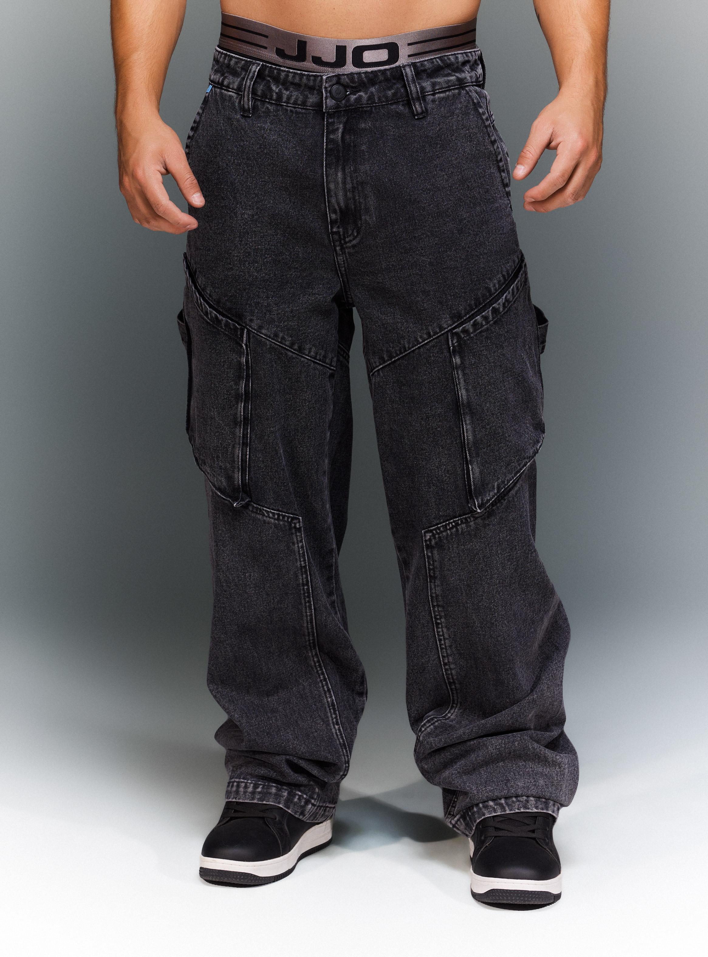 Jeans Cargo Relaxed-0
