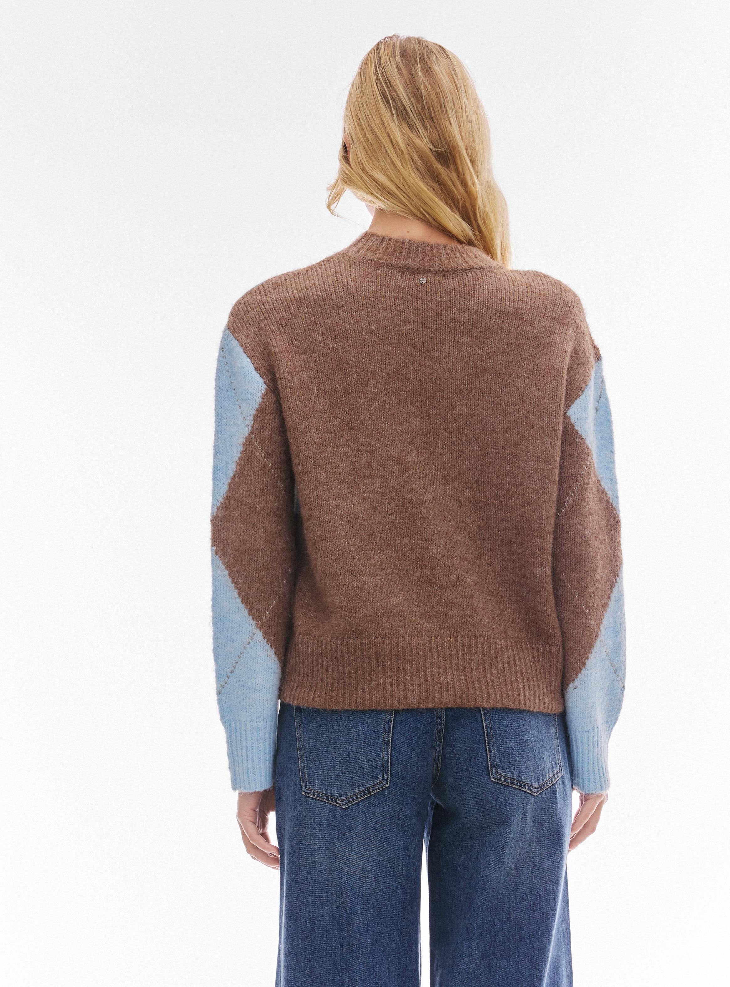 Sweater Rombos Lurex-1