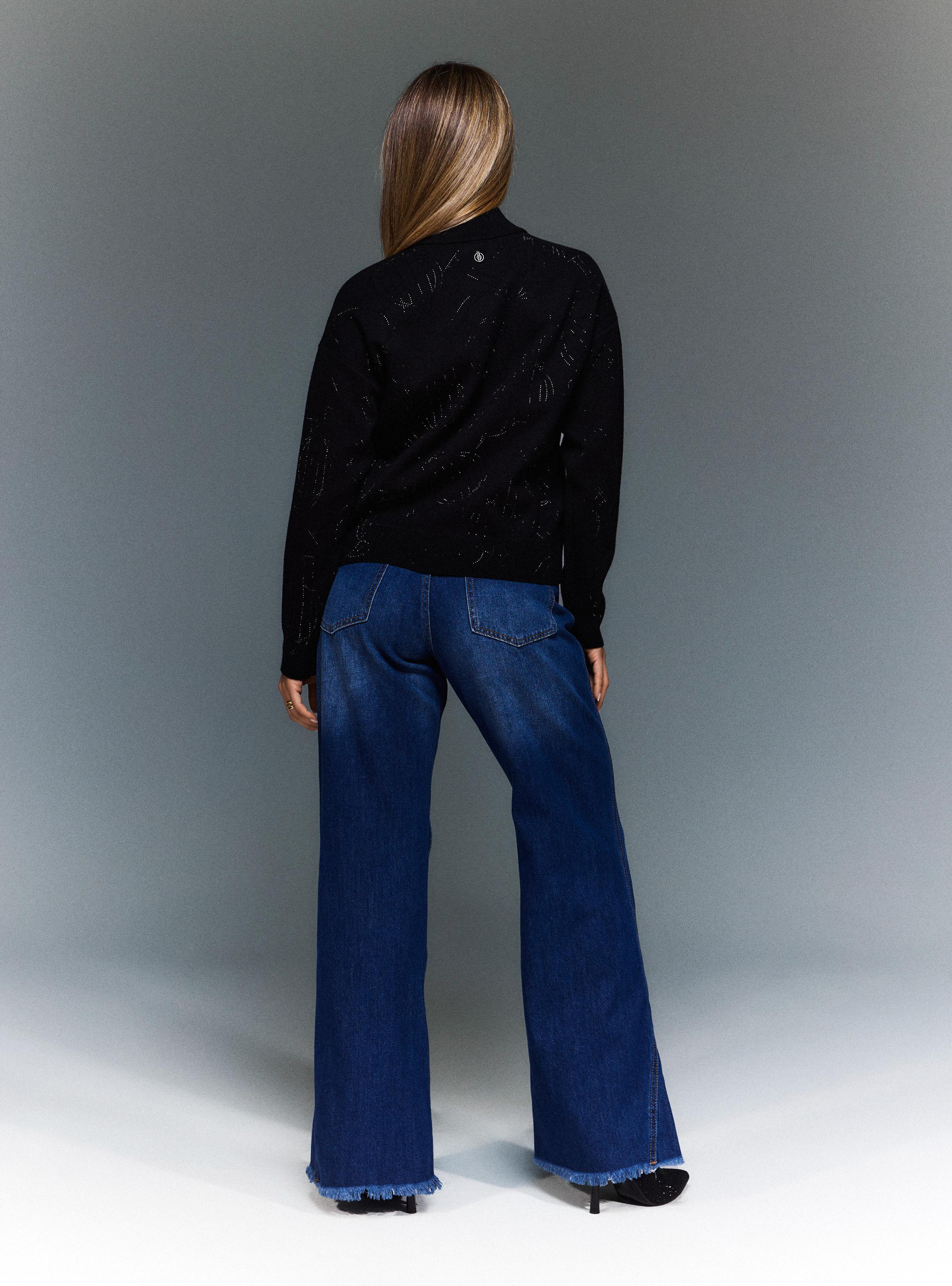 Sweater Estampado de Strass-5