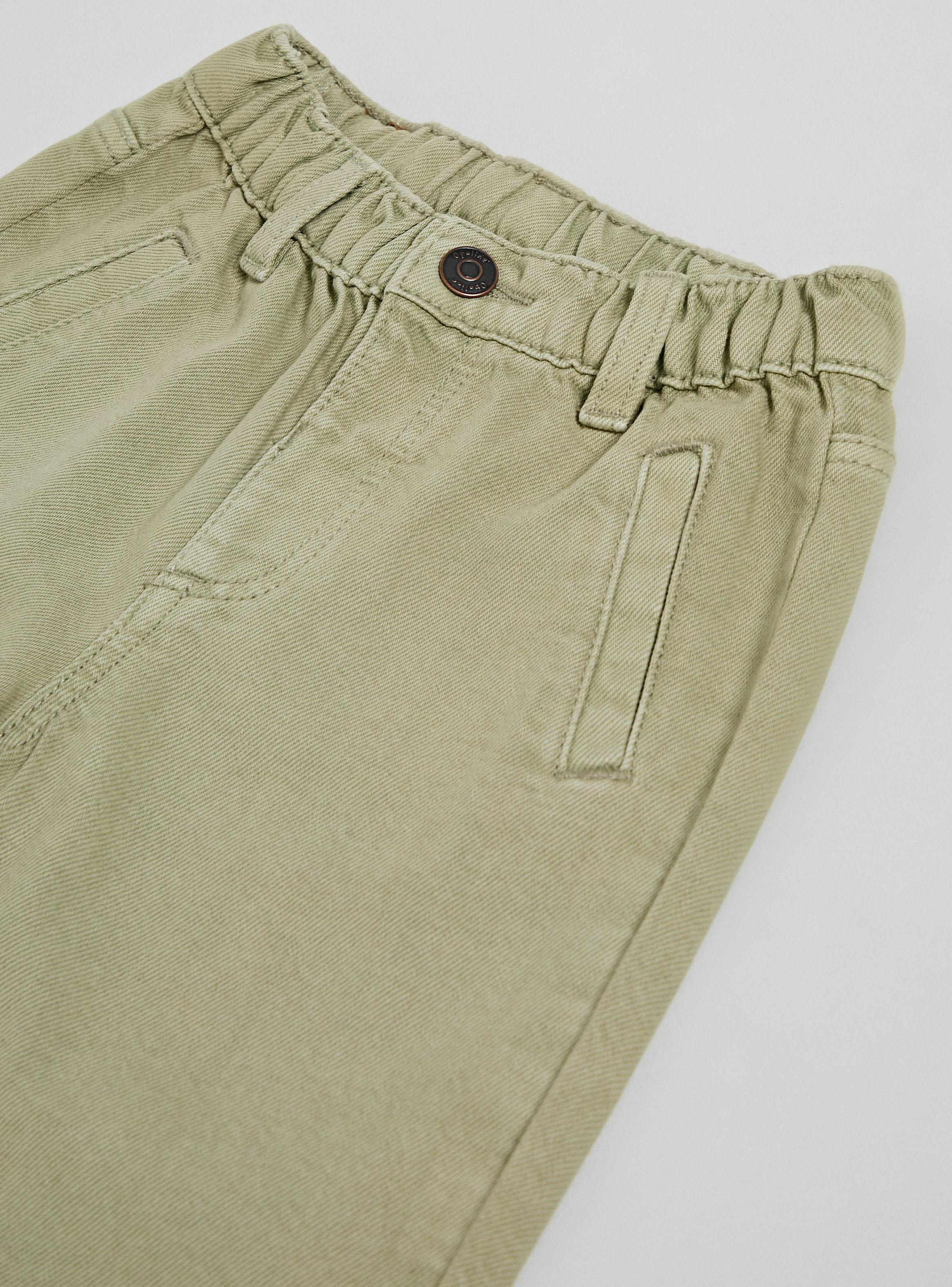 Pantalón Pretina Elasticada Broche-3