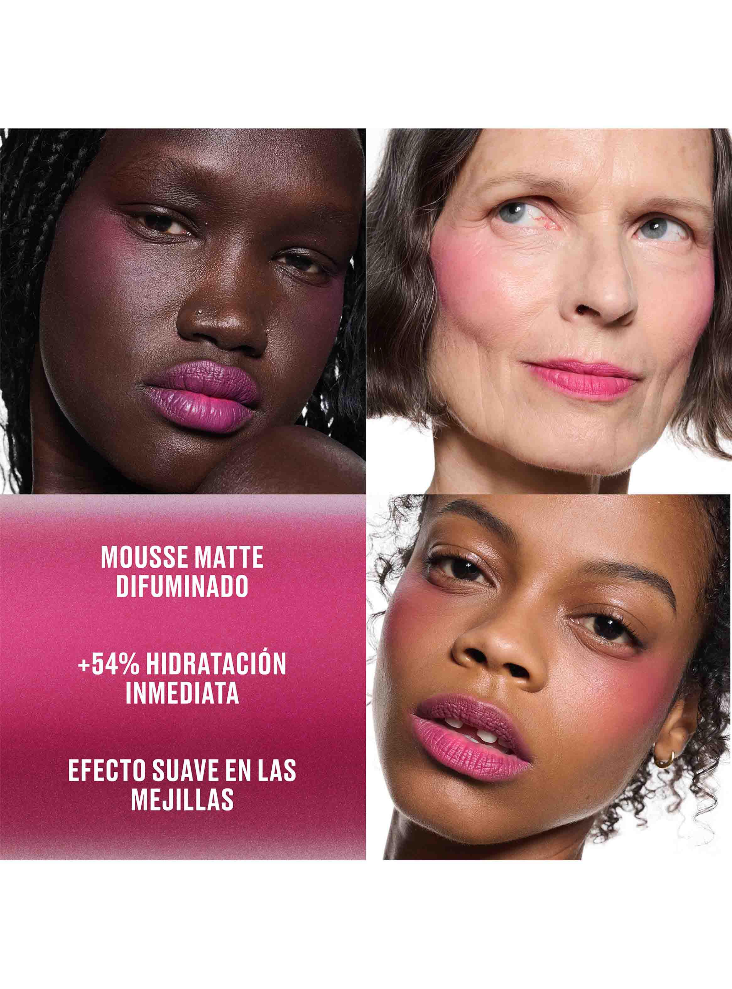 Labial Líquido Powder Kiss Lip + Cheek Mousse Make It Fashun!-2