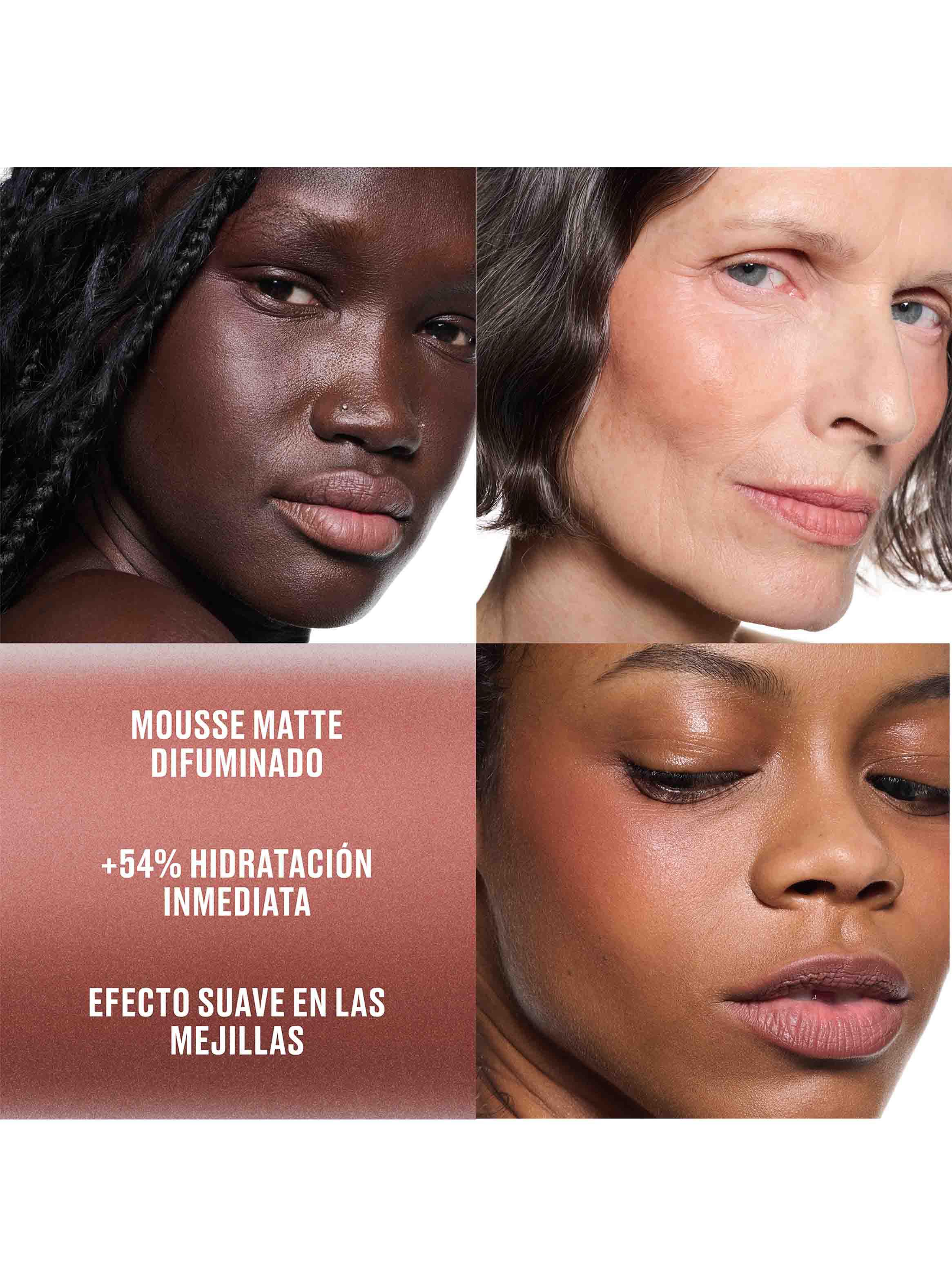 Labial Líquido Powder Kiss Lip + Cheek Mousse Over The Taupe-2