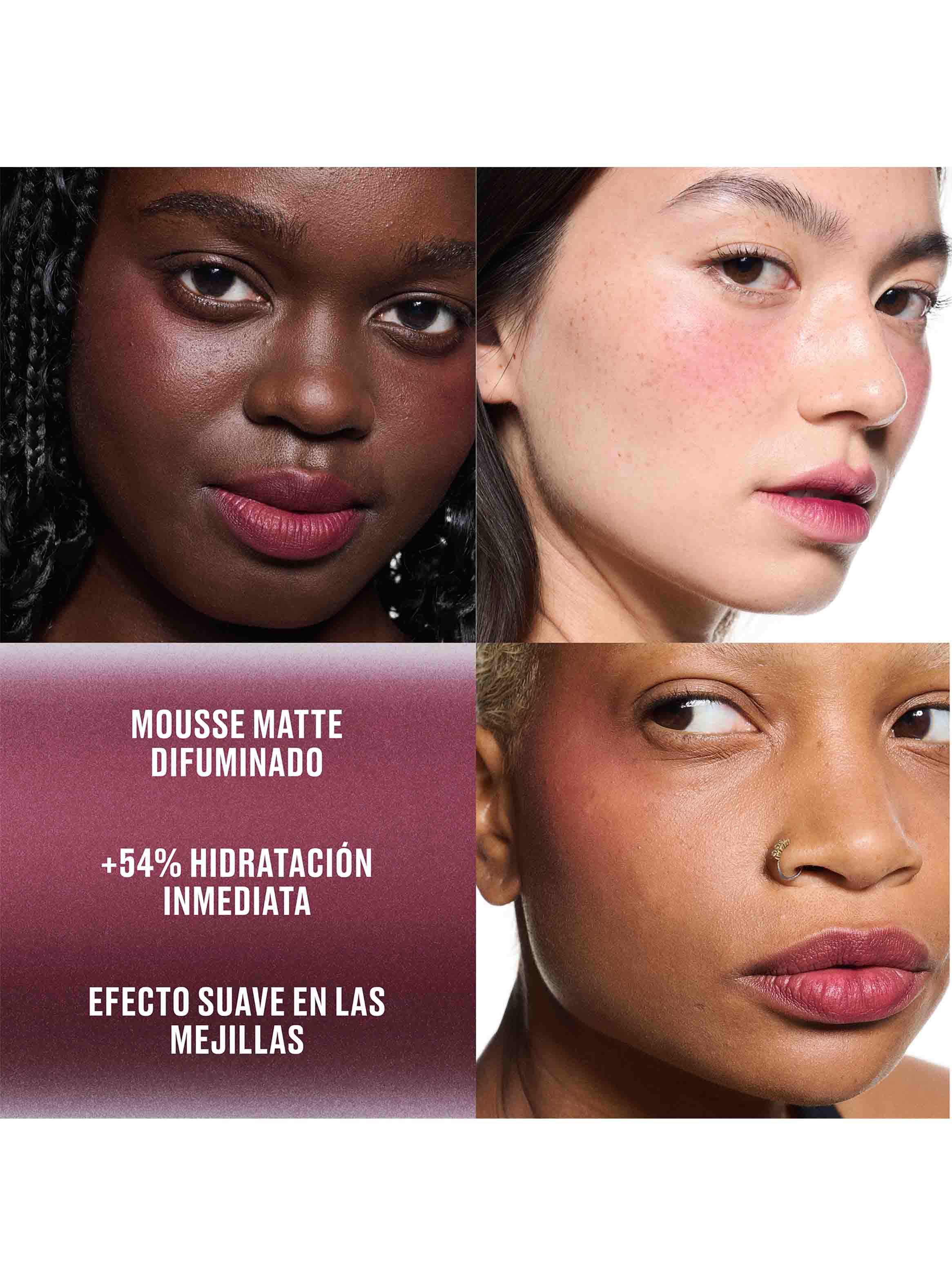 Labial Líquido Powder Kiss Lip + Cheek Mousse Date Night-2