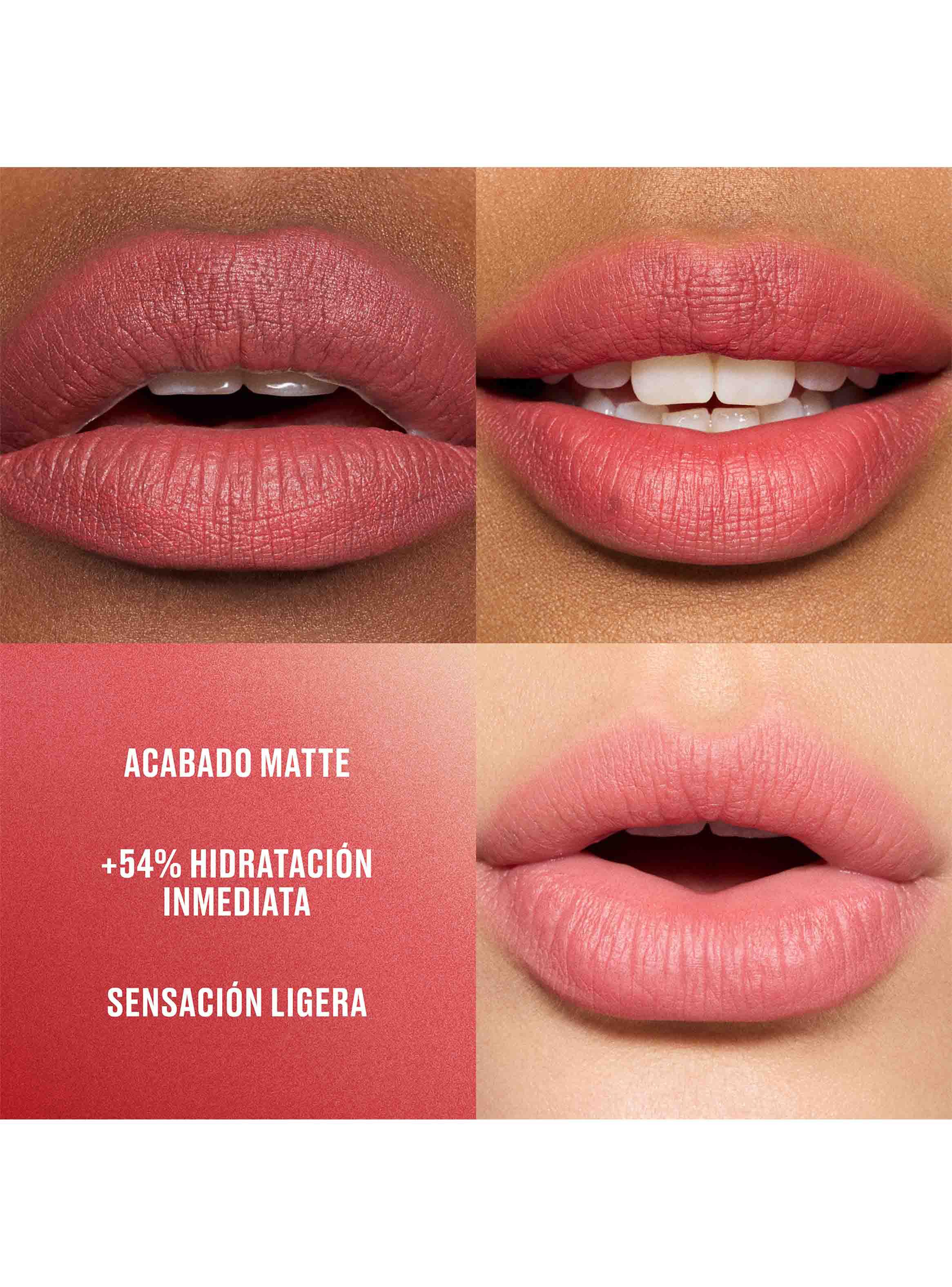 Labial en Barra Powder Kiss Hazy Matte Lipstick Brickthrough-2