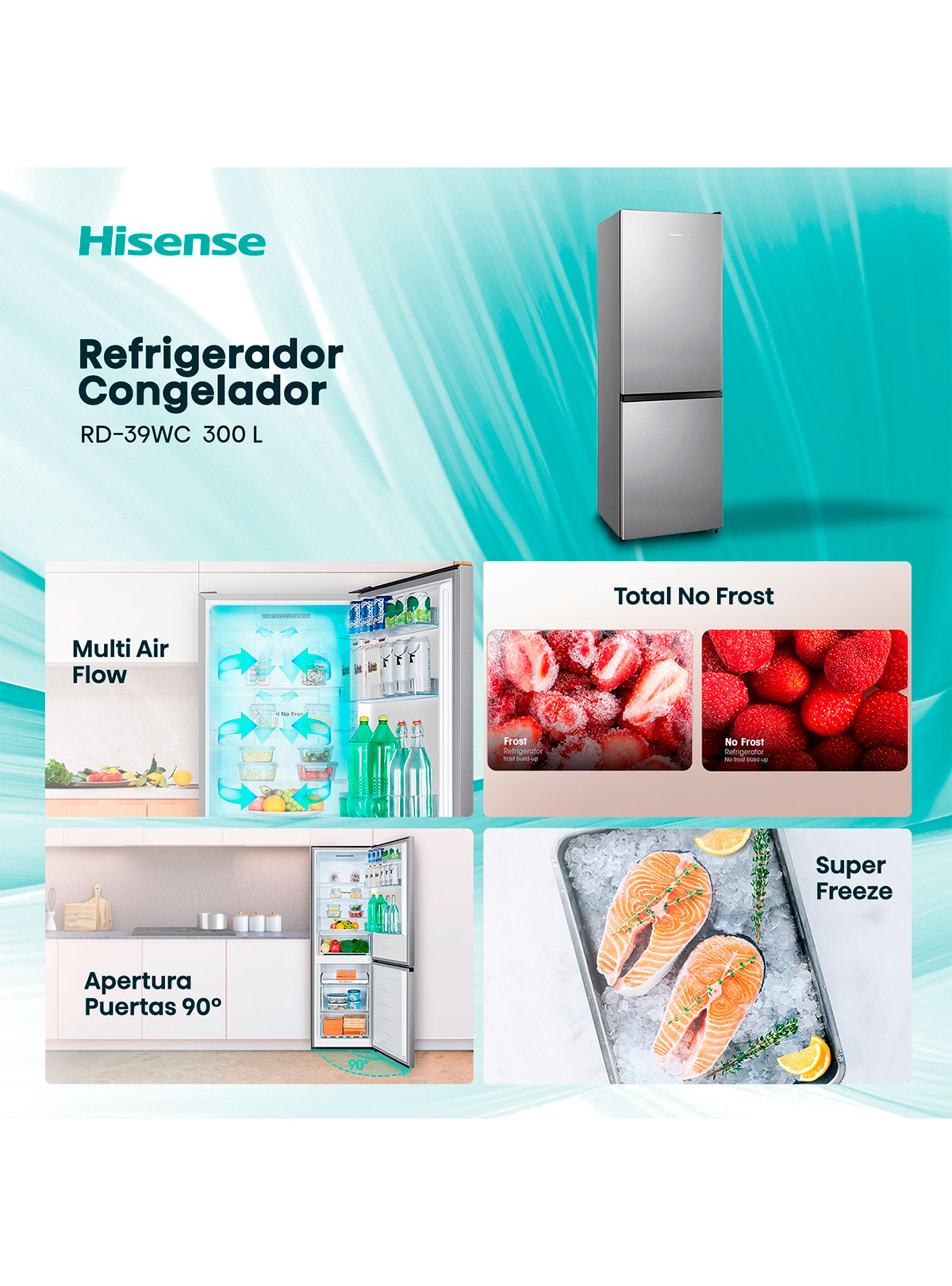 Refrigerador Bottom Freezer No Frost 300 Litros RD-39WC-2