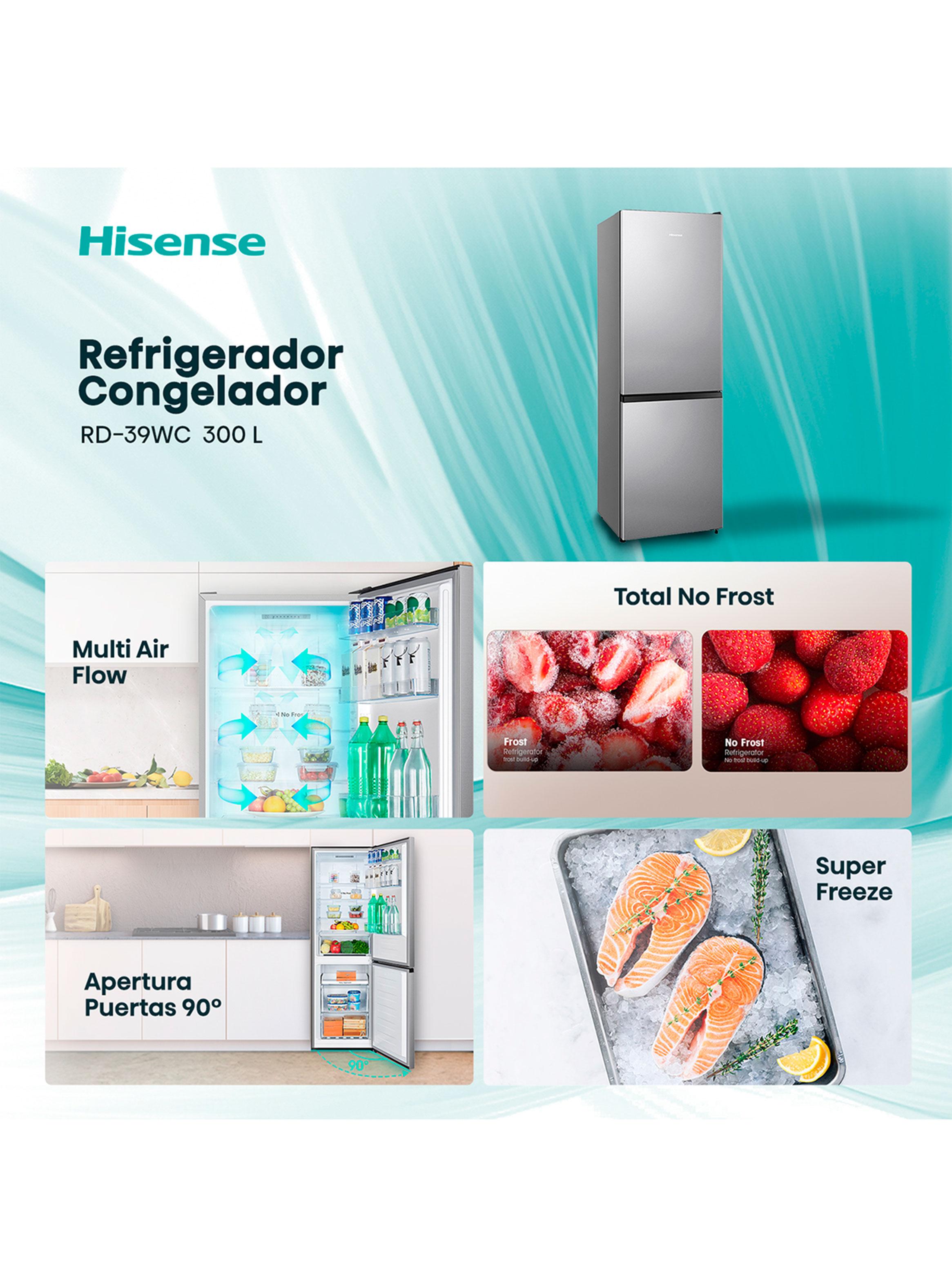 Refrigerador Bottom Freezer No Frost 300 Litros RD-39WC-2