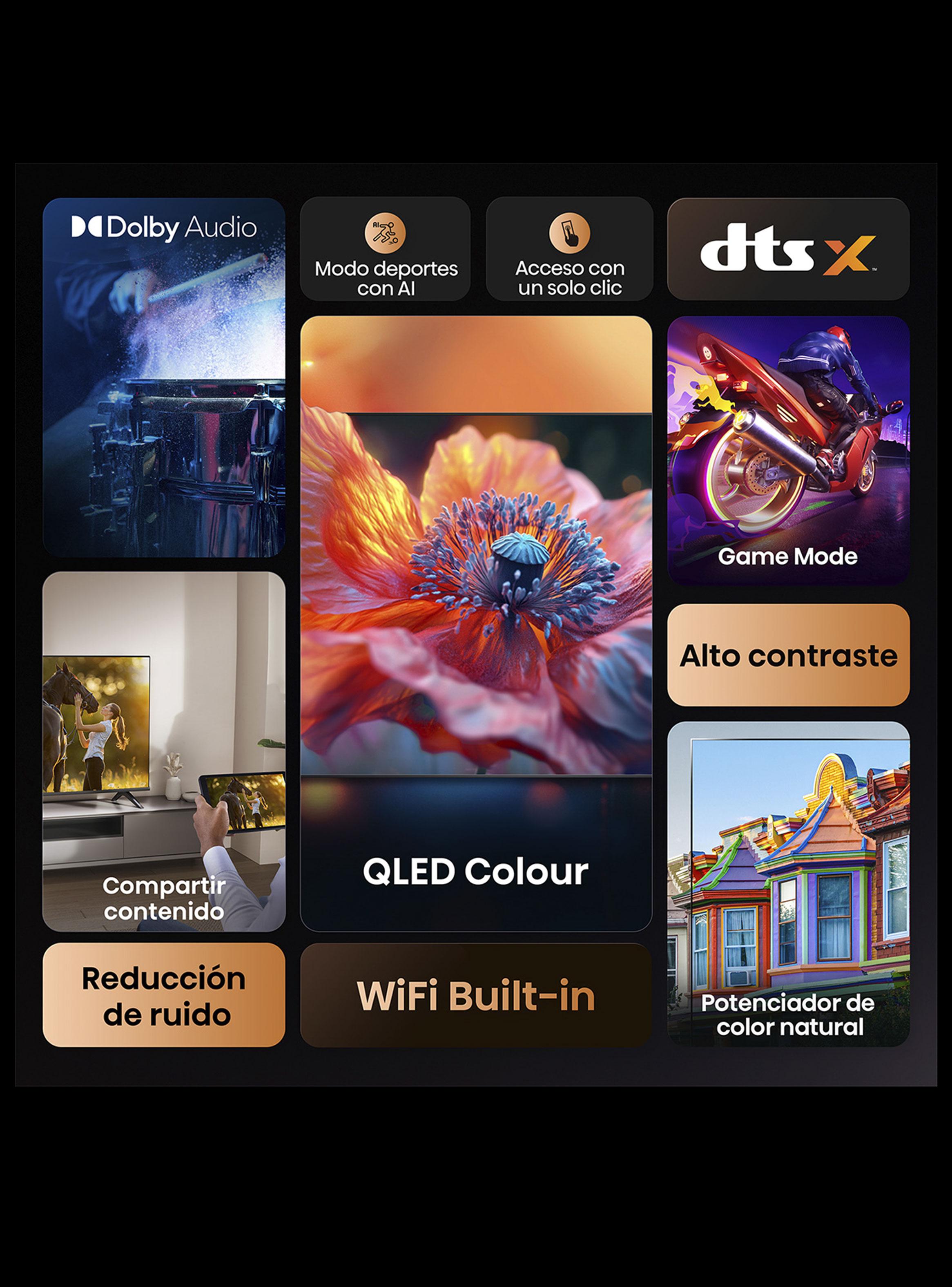 QLED Smart TV 43'' FHD 43Q4SV-6