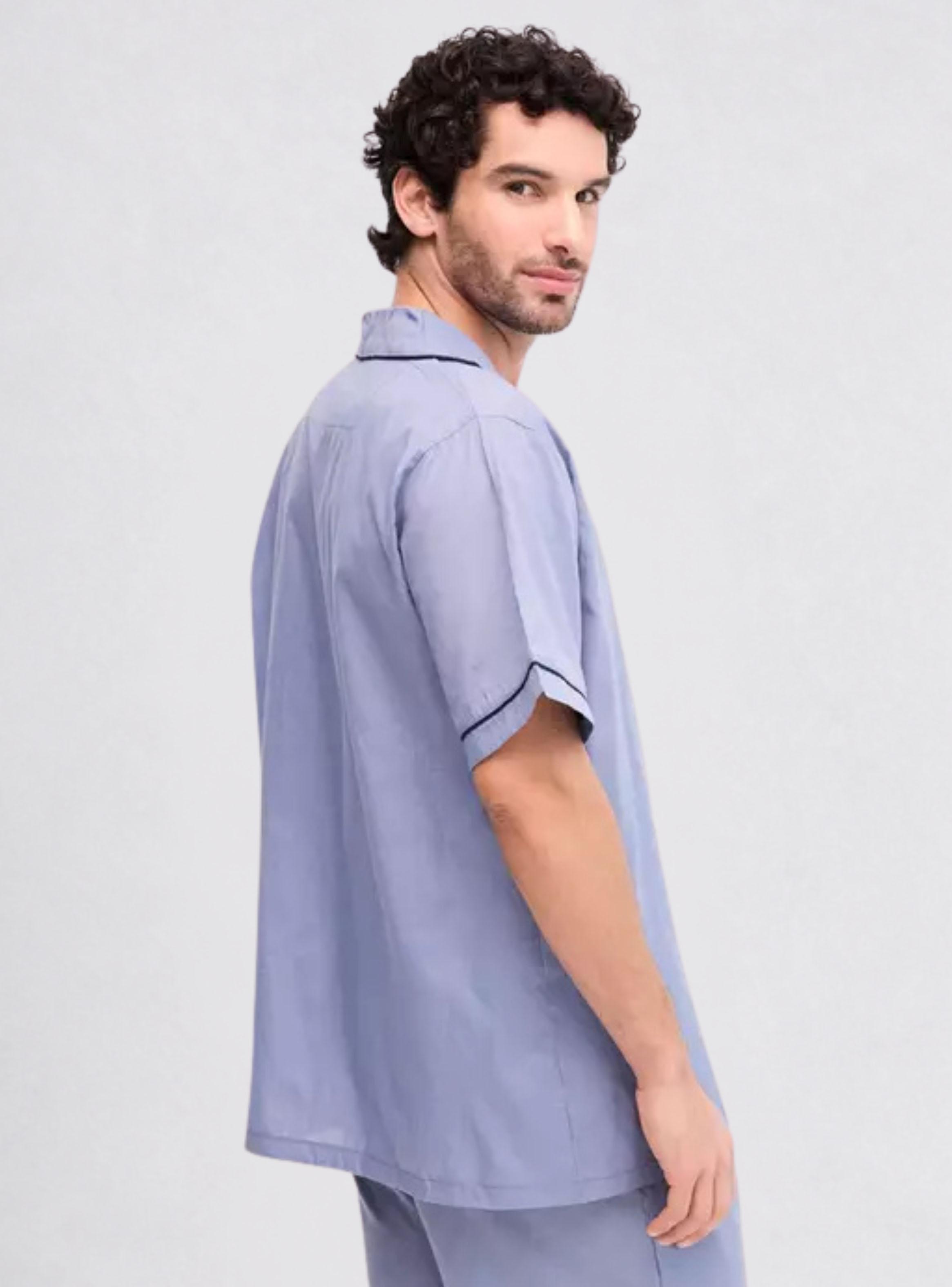 Pijama Corto Cuello Sport Algodón-1