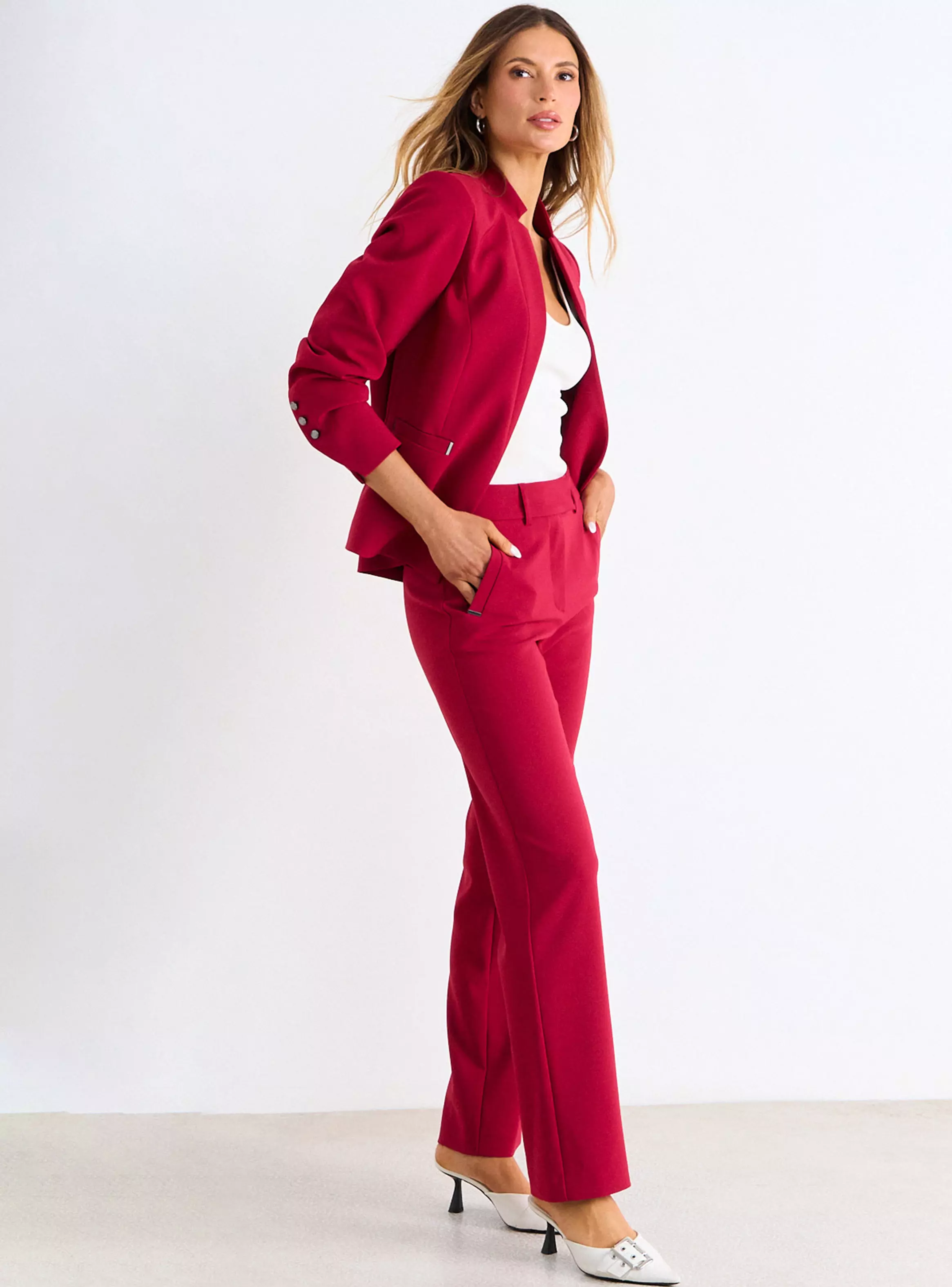 Blazer Liso de Tope-4