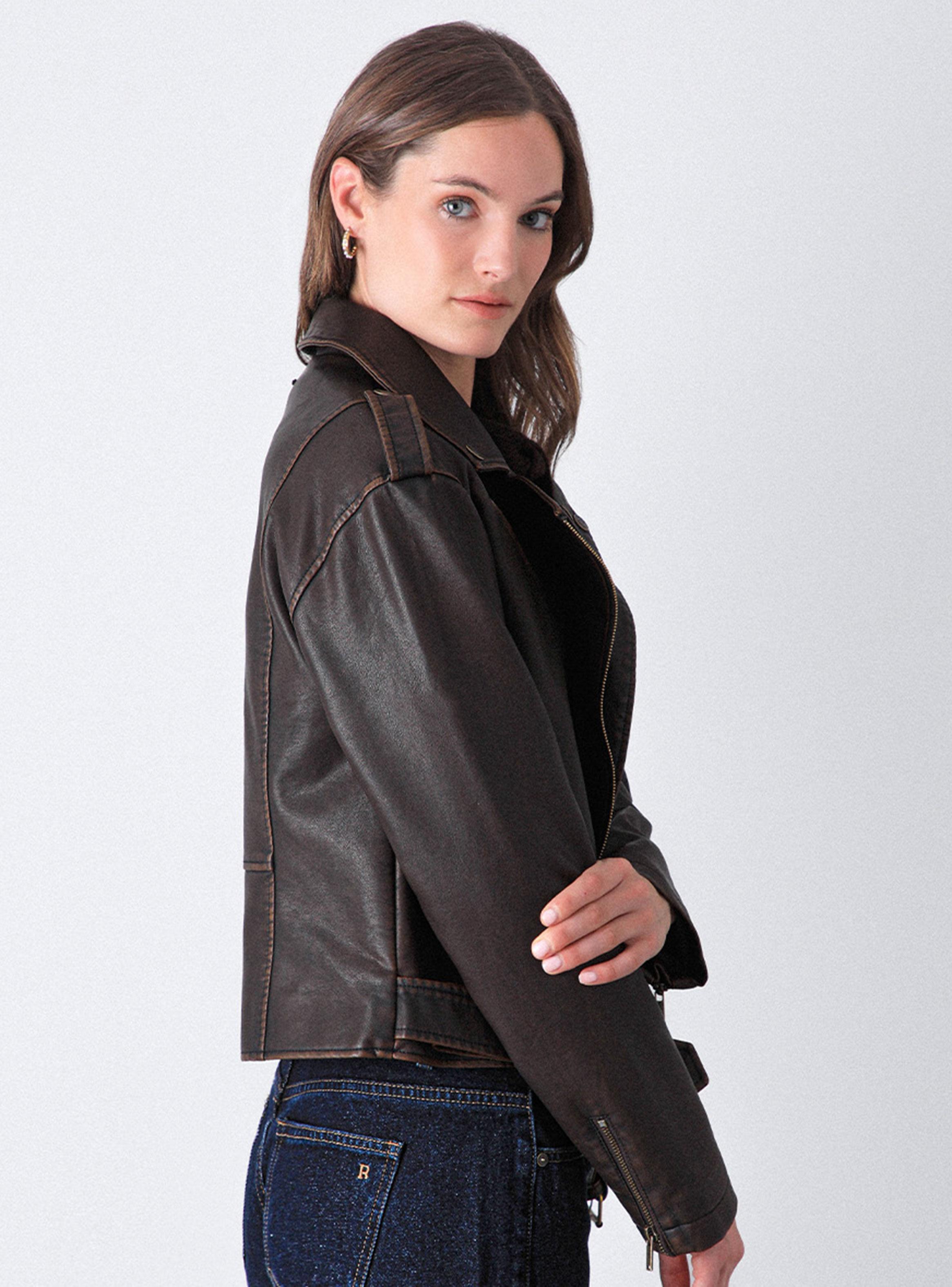 Chaqueta Biker Cierre-3