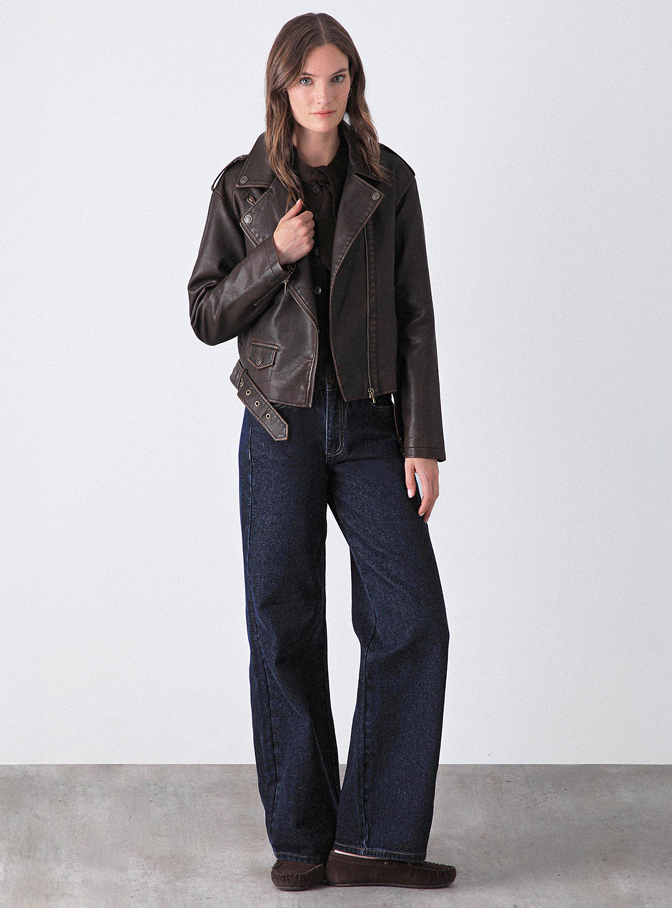 Chaqueta Biker Cierre-4